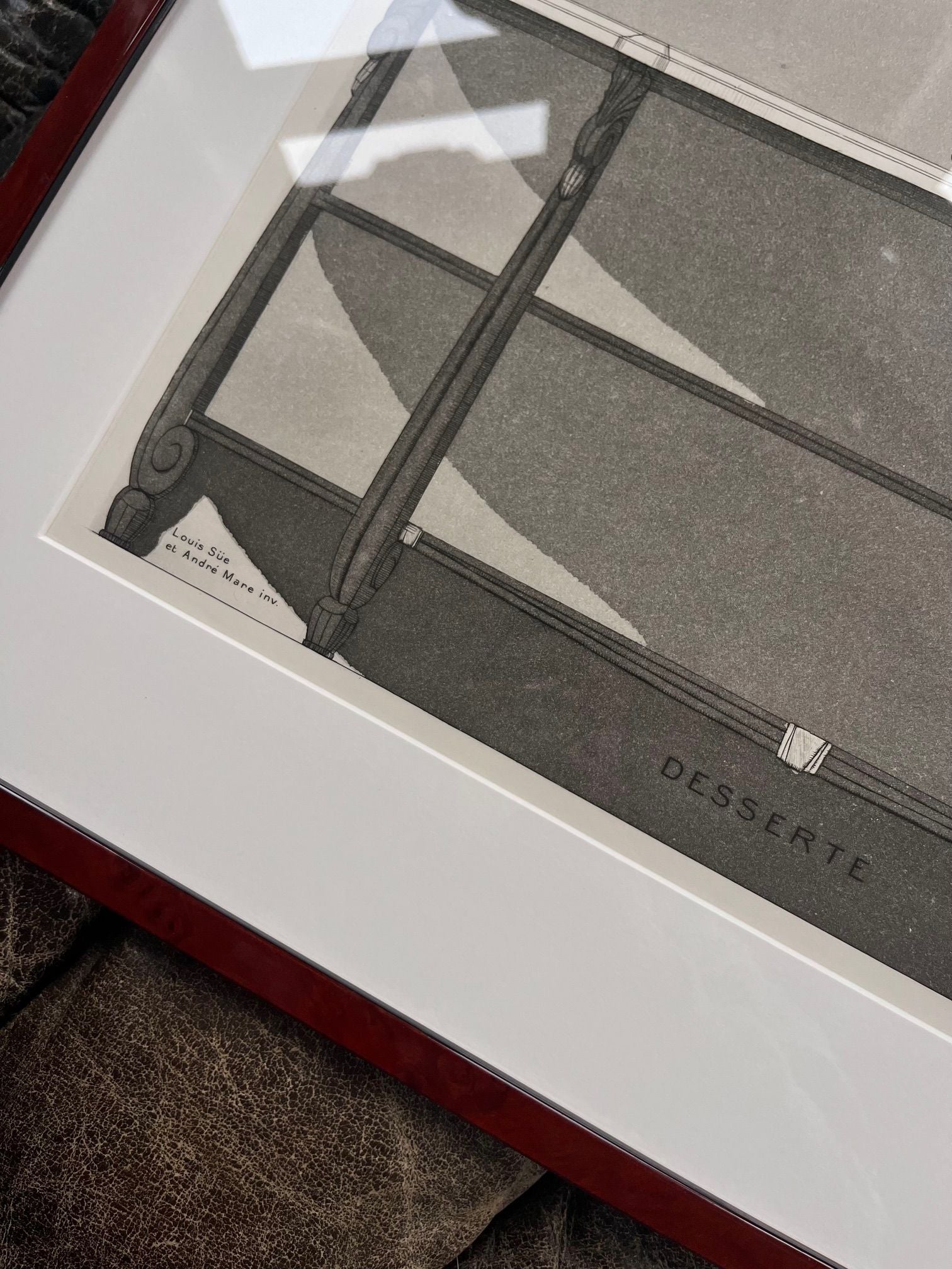 Desserte, 1920s Lithograph