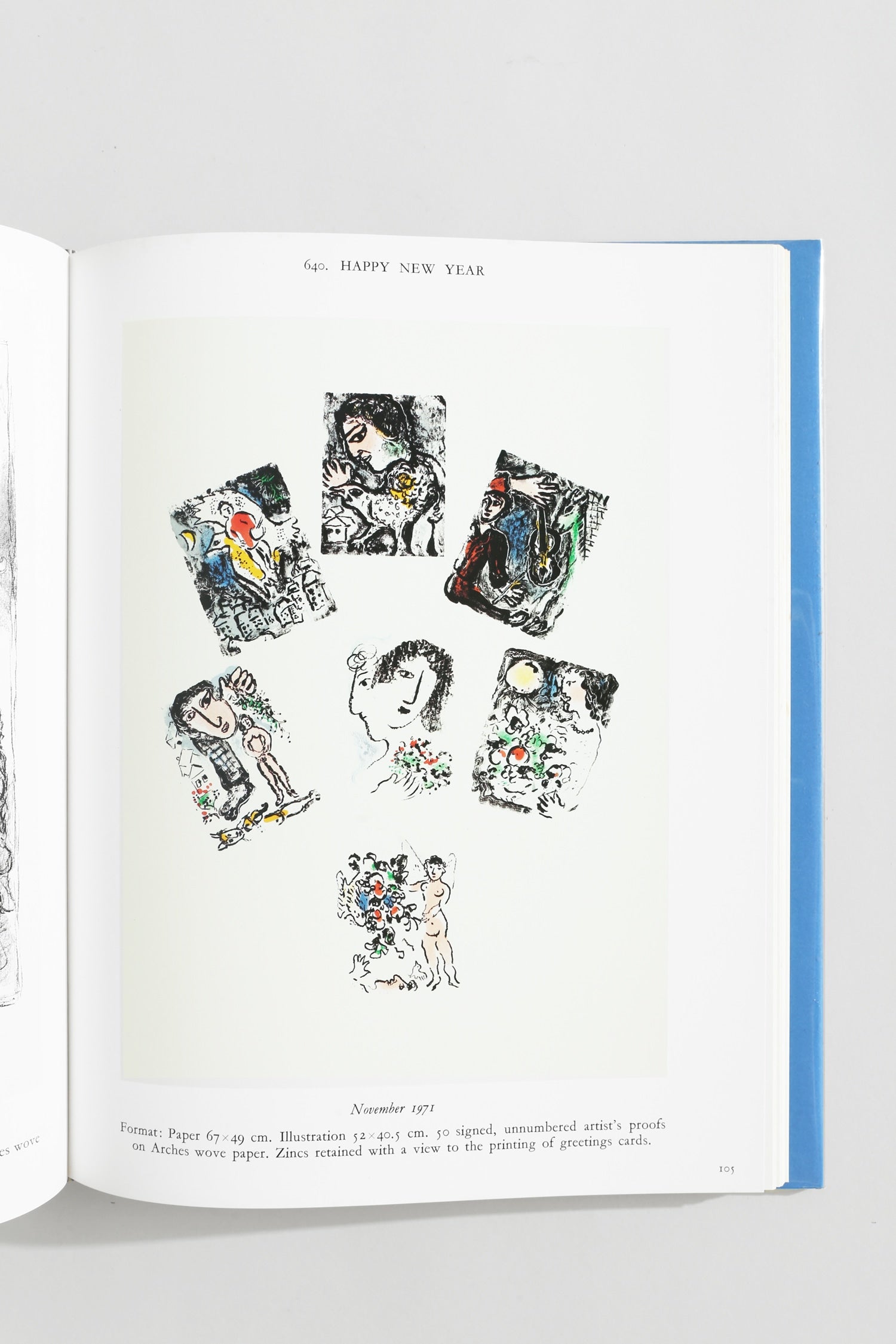 Art Book Chagall Lithographs IV Book by Villa | The Oblist