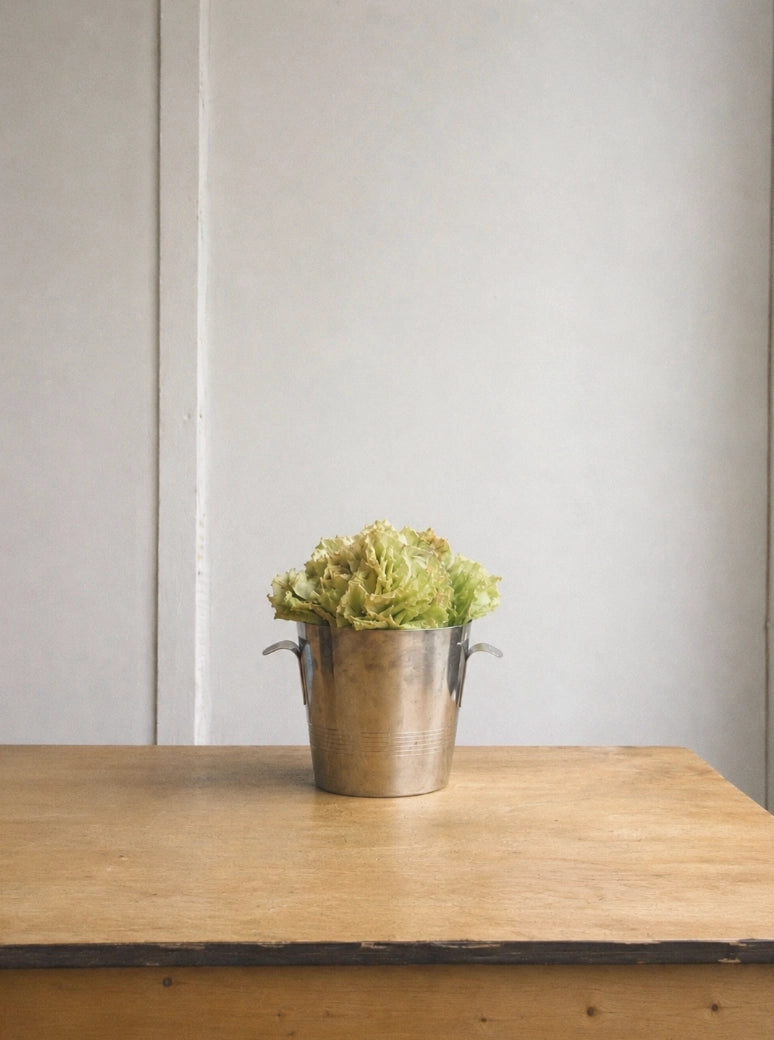 1960s French Vintage L'Etang Remy Champagne Bucket — close-up