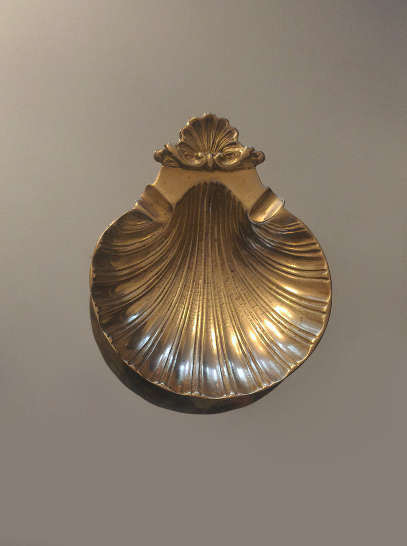 Brass shell vide-poche by Les Objoies | The Oblist