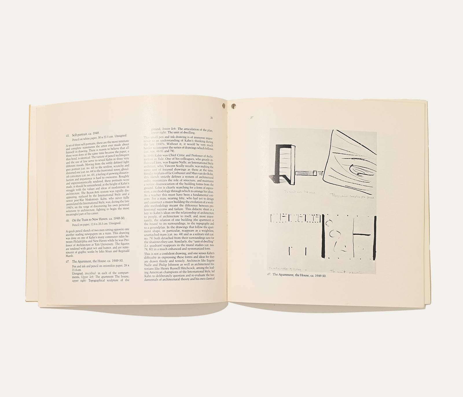 The Travel Sketches of Louis I. Kahn, Pennsylvania Academy of Fine Arts, 1978 Art Book — lifestyle setting