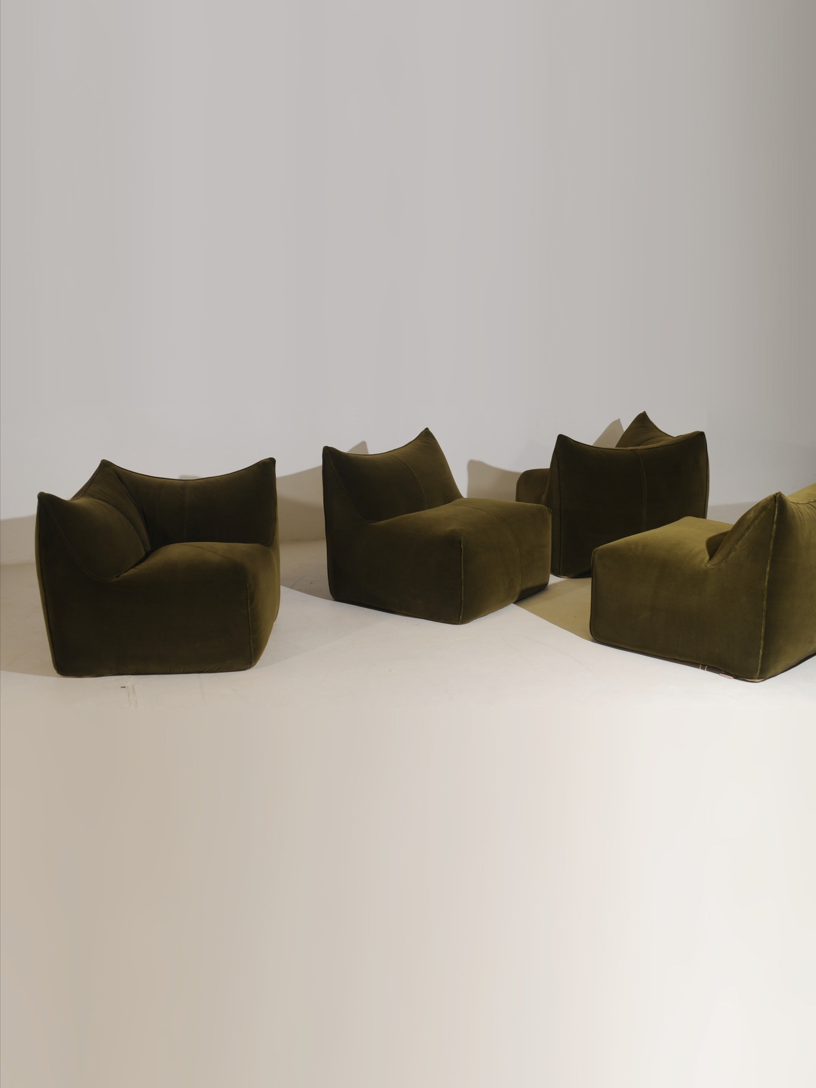 Rare Le Bambole Sectional Sofa by Mario Bellini, Italy 1971 — detail view