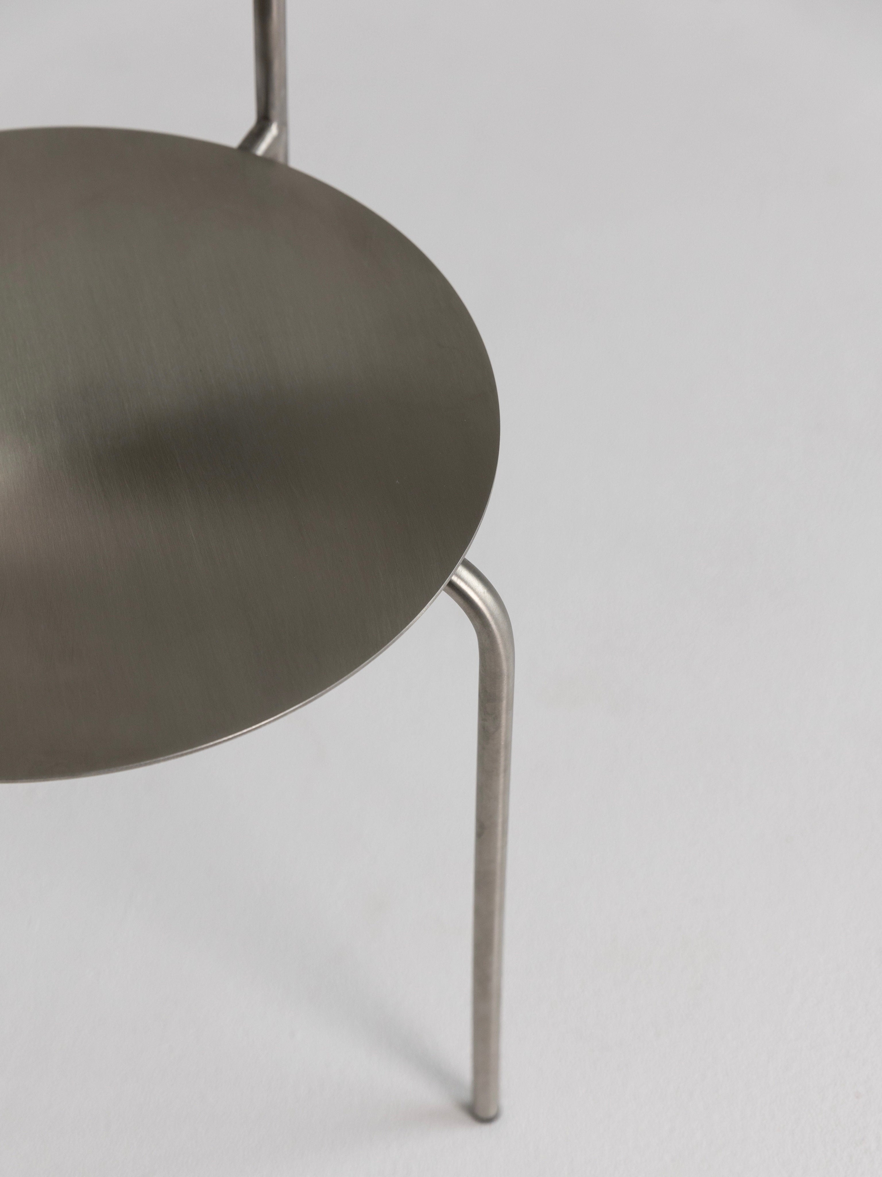 "Meadow" Stainless Steel Chair