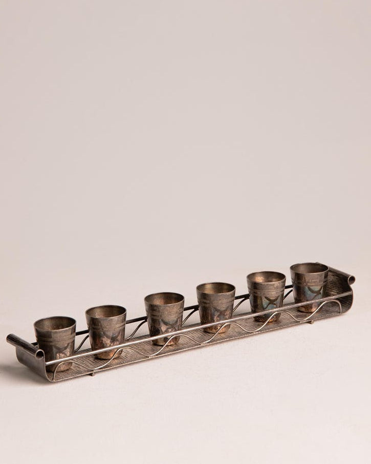 Vintage Polish Imago Artis Shot Glass Set by Studio Ecubed | The Oblist