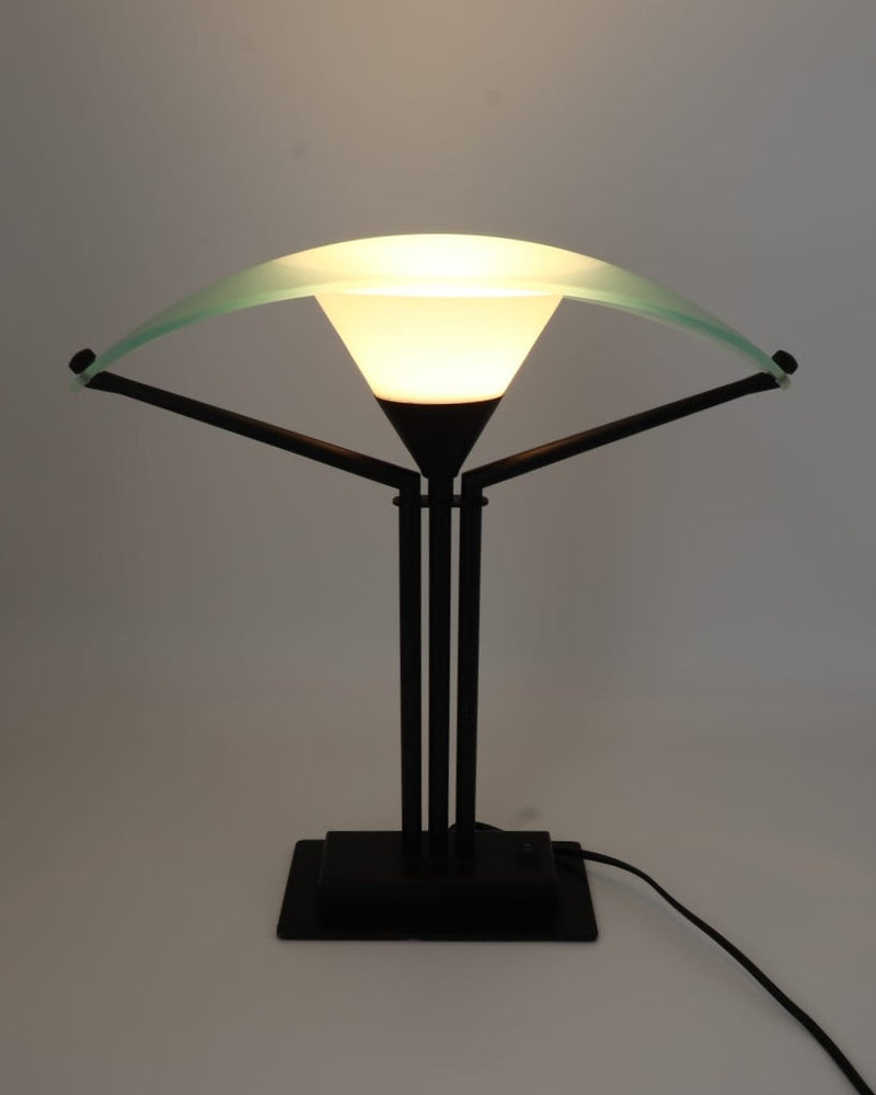 Postmodern Halogen Table Lamp by Boxford Holland — Netherlands, 1980s by Forma Finds | The Oblist