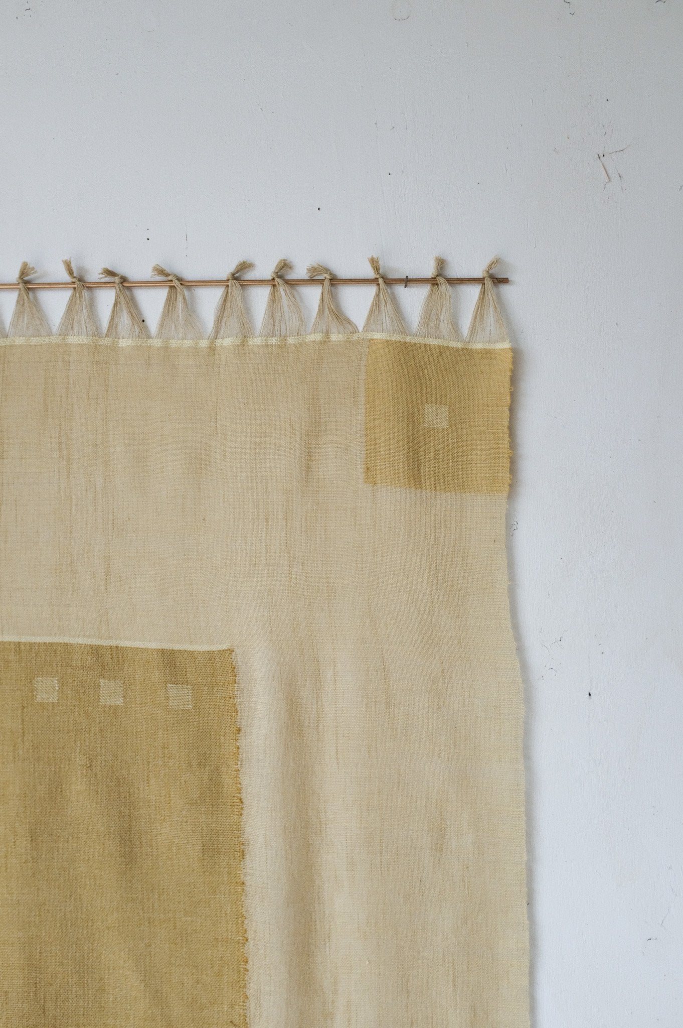 Chroma - Woven Wall Hanging — side angle