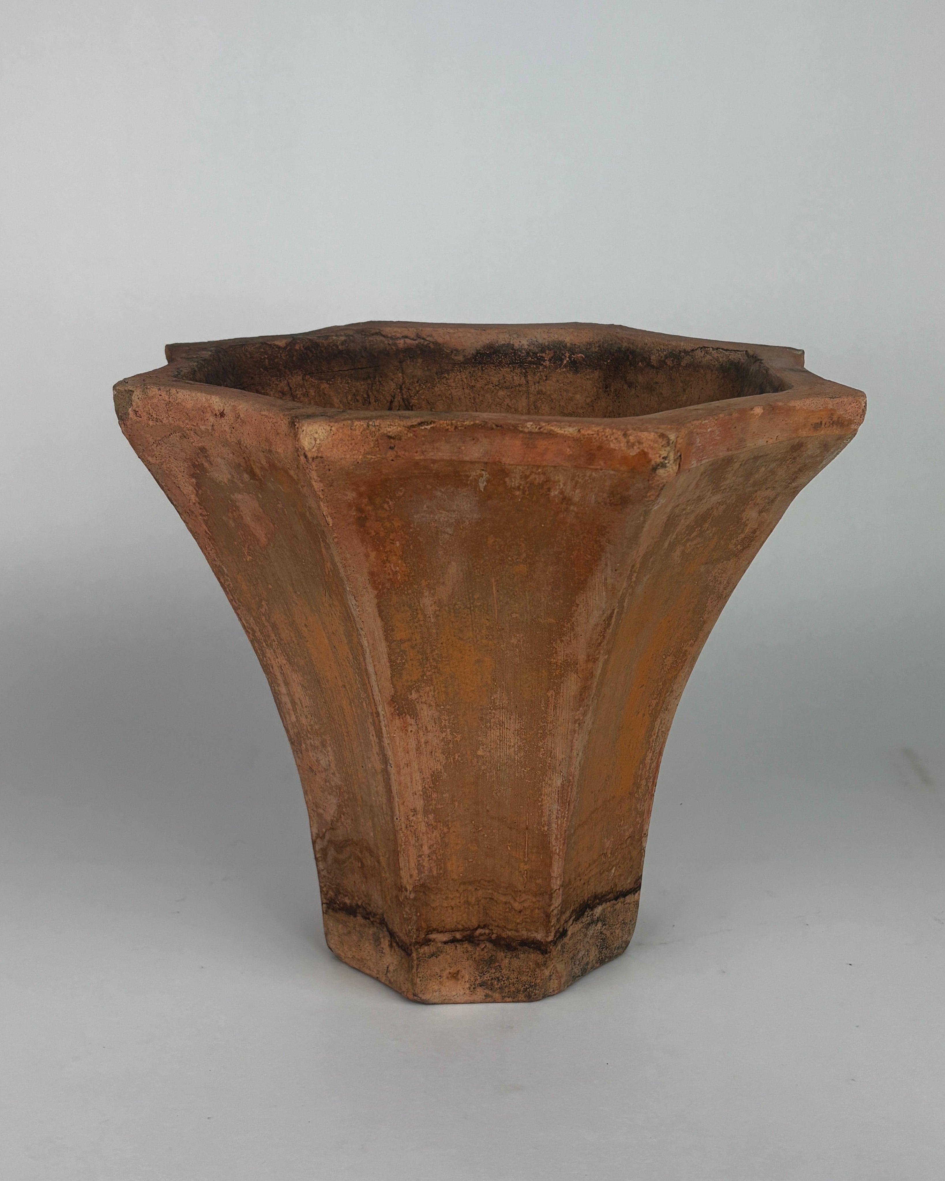 French Art Deco, Terra Cotta Plant Pot, 1920's