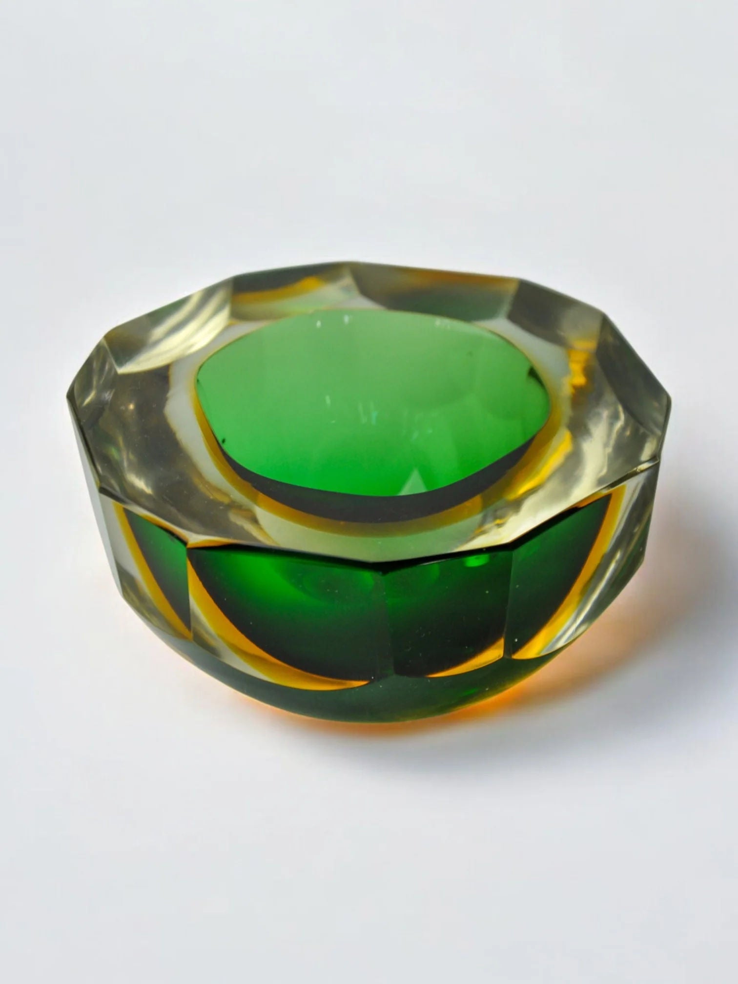 Sommerso Vide-Poches by Seguso, Murano, Italy, 1970 — detail view