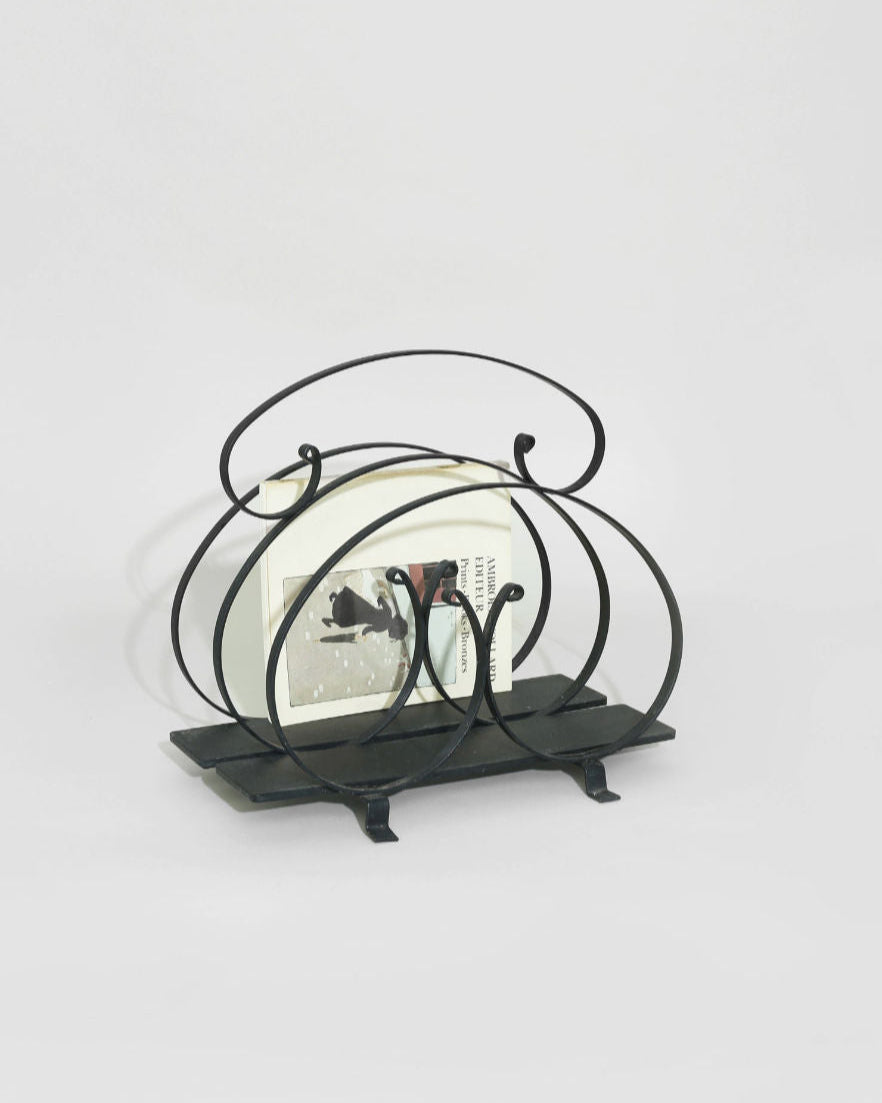 Iron Magazine Rack