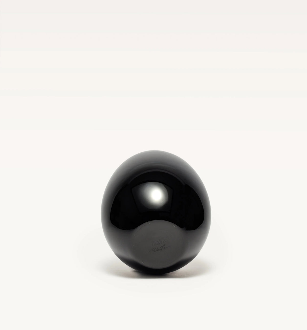 Opaline Glass Vase by Peter Svarrer for Holmegaard — detail view