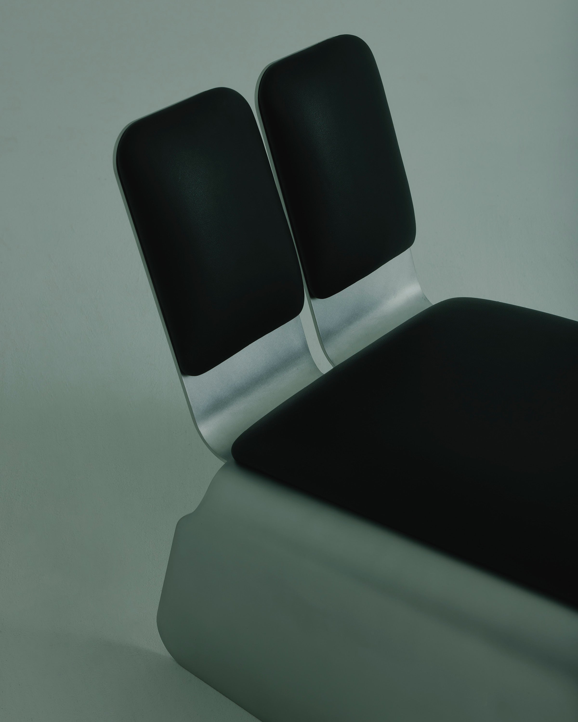 Rounded Edges Lounge Chair — close-up