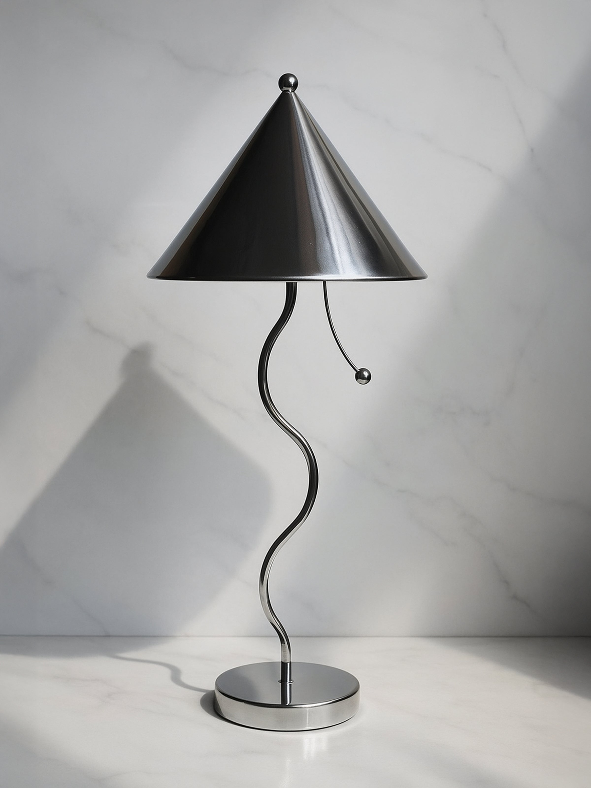 Lampe De Table Postmoderne chrome