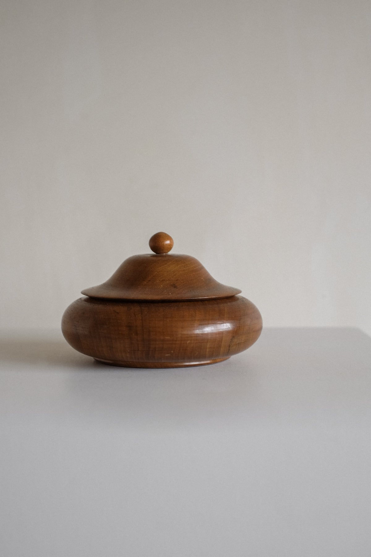 Handcrafted Wooden Lidded Bowl by septembre studios | The Oblist