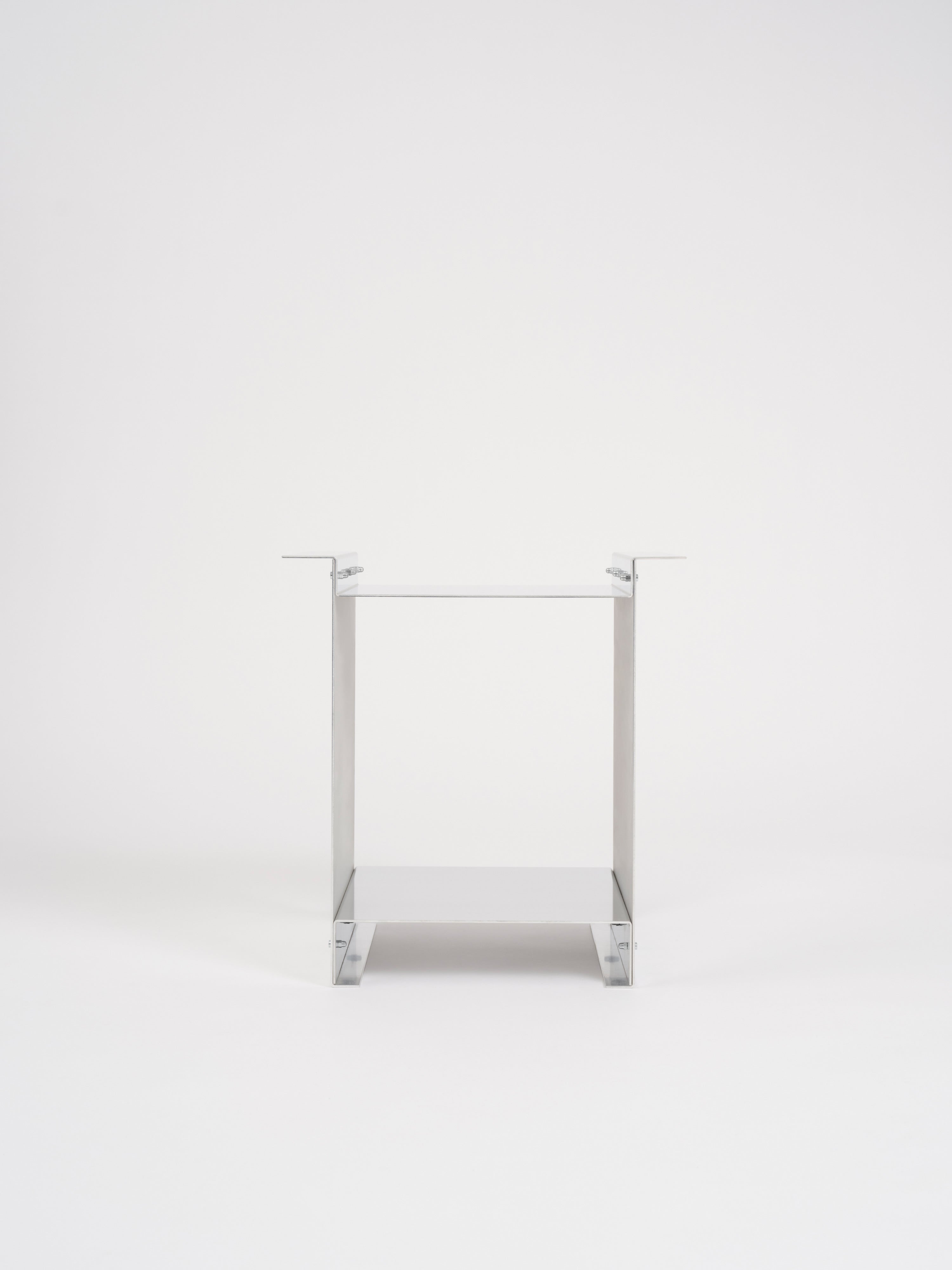 Wing Side Table — side angle