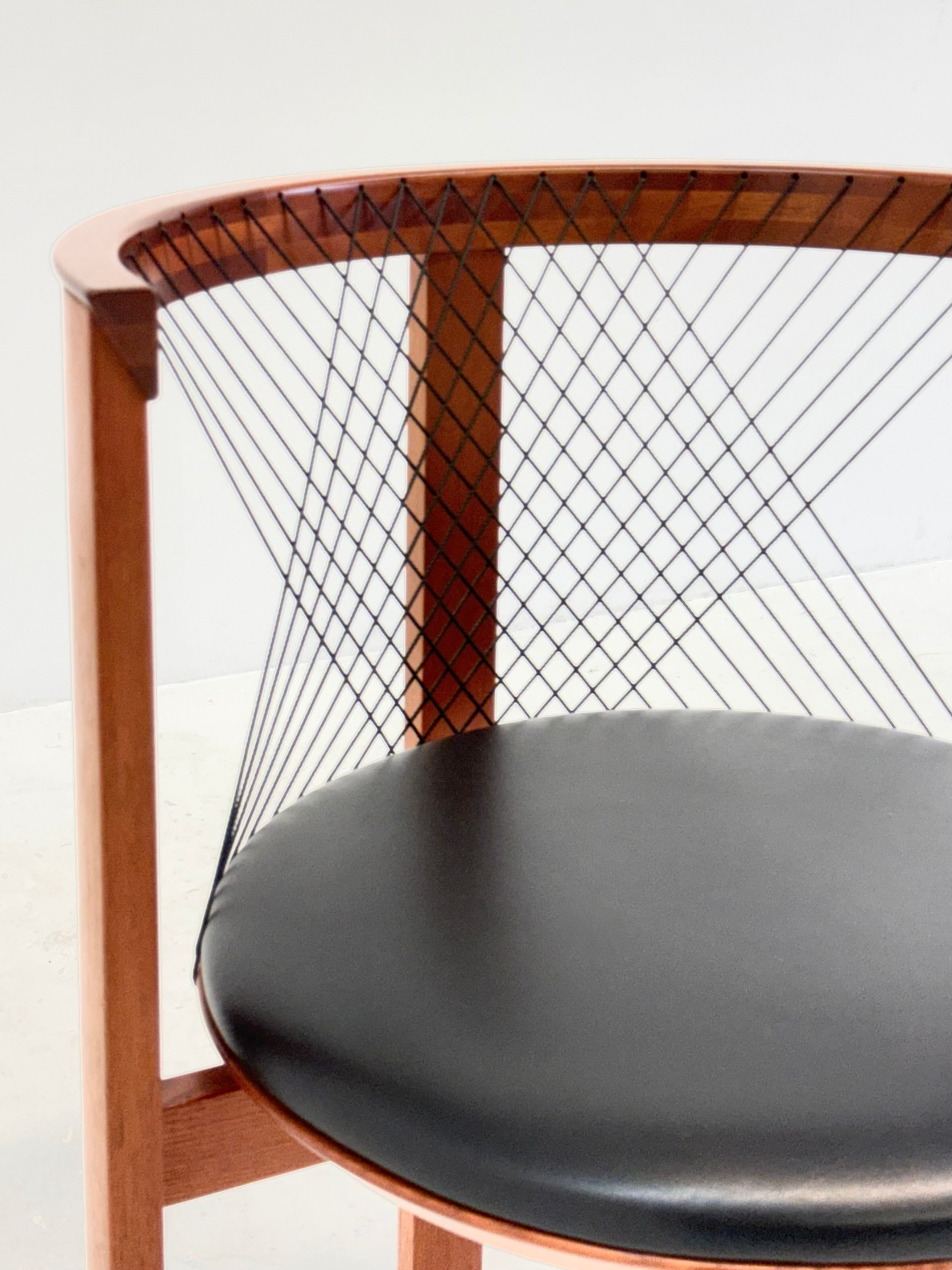 Set of Tranekær String chairs by Niels Jørgen Haugesen — view 17