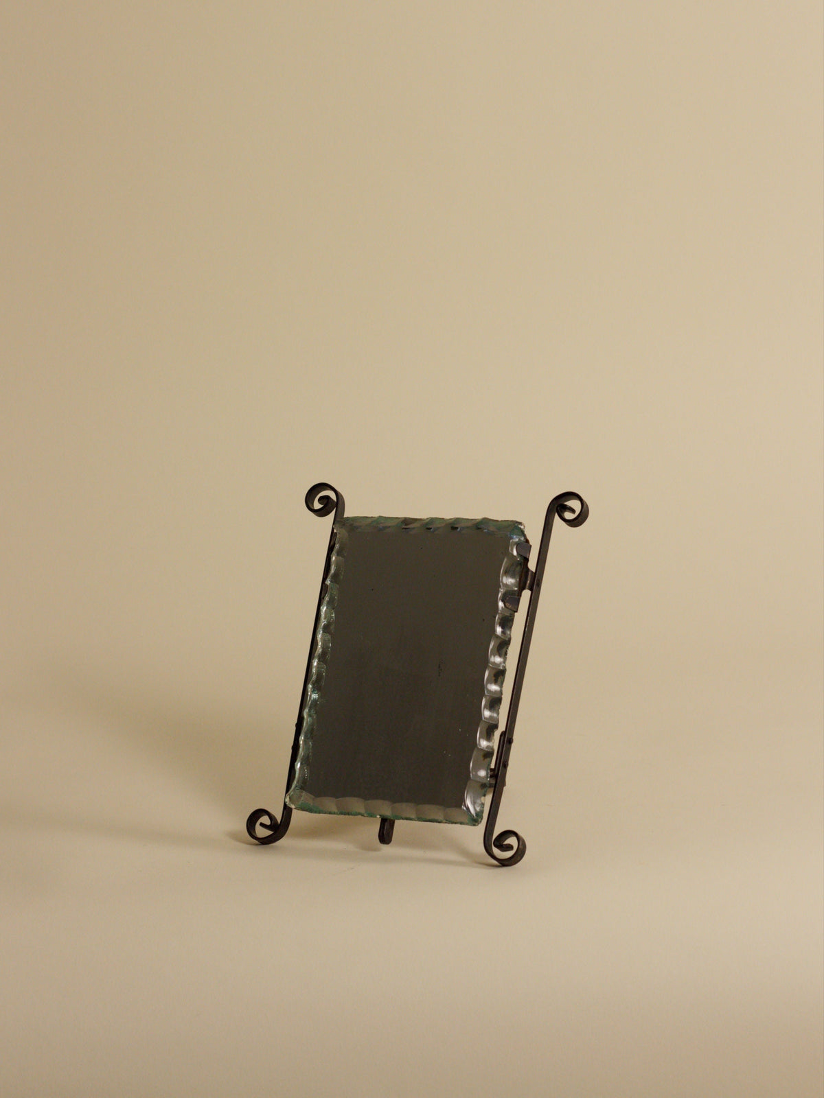 Petite Wrought Iron Mirror by Mansión Luna | The Oblist
