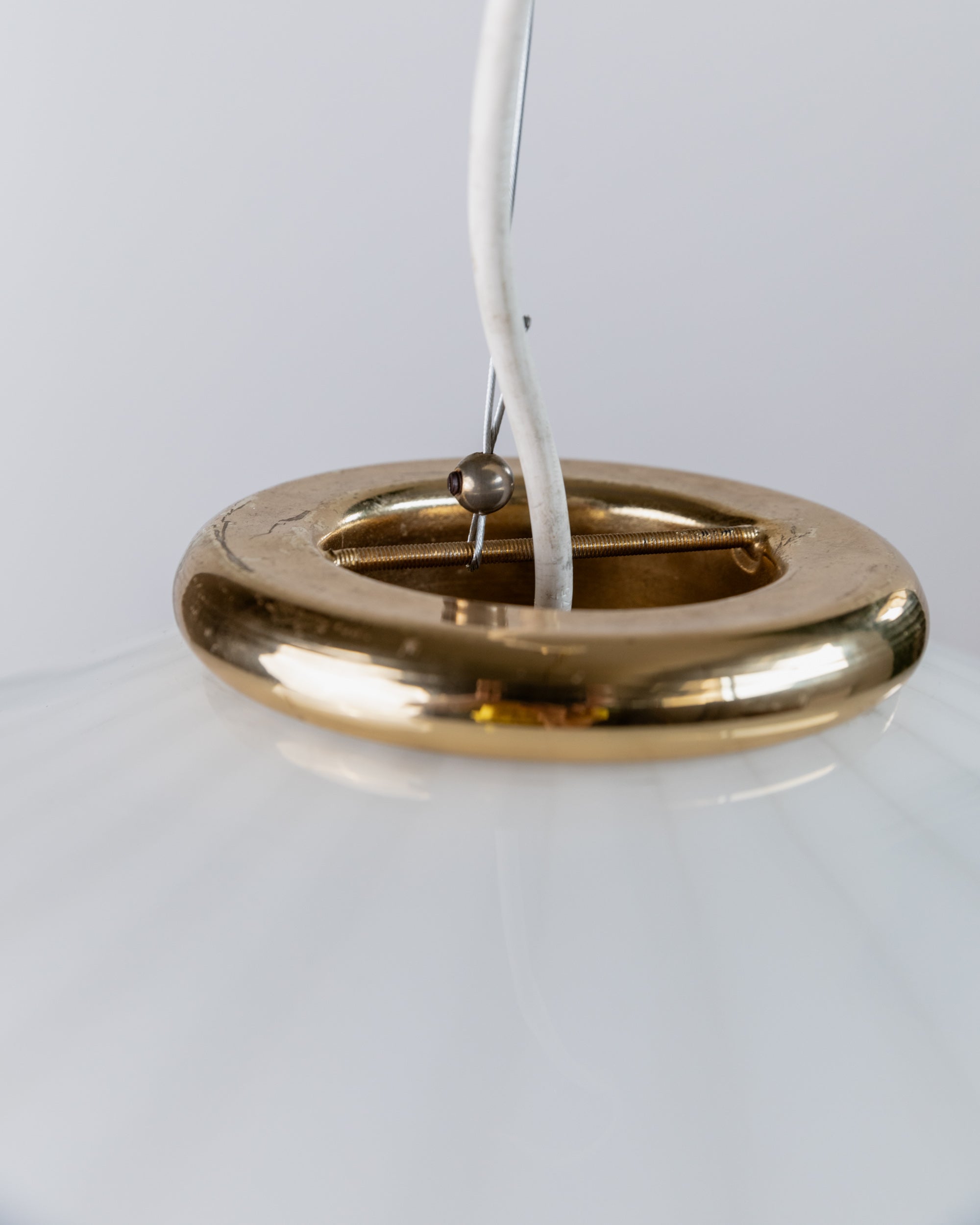 Murano Glass Ceiling Lamp, Italy 60s