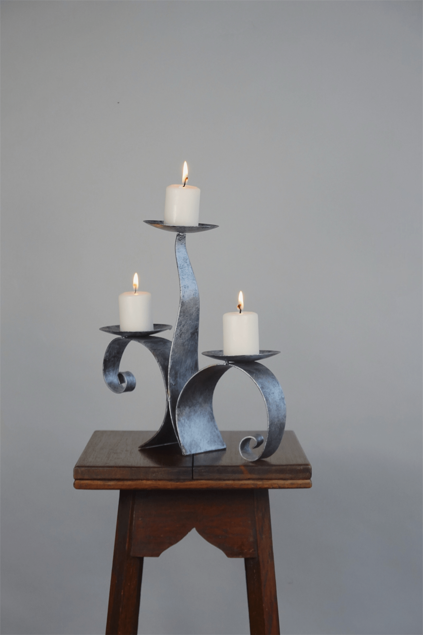Iron Candleholder — detail view
