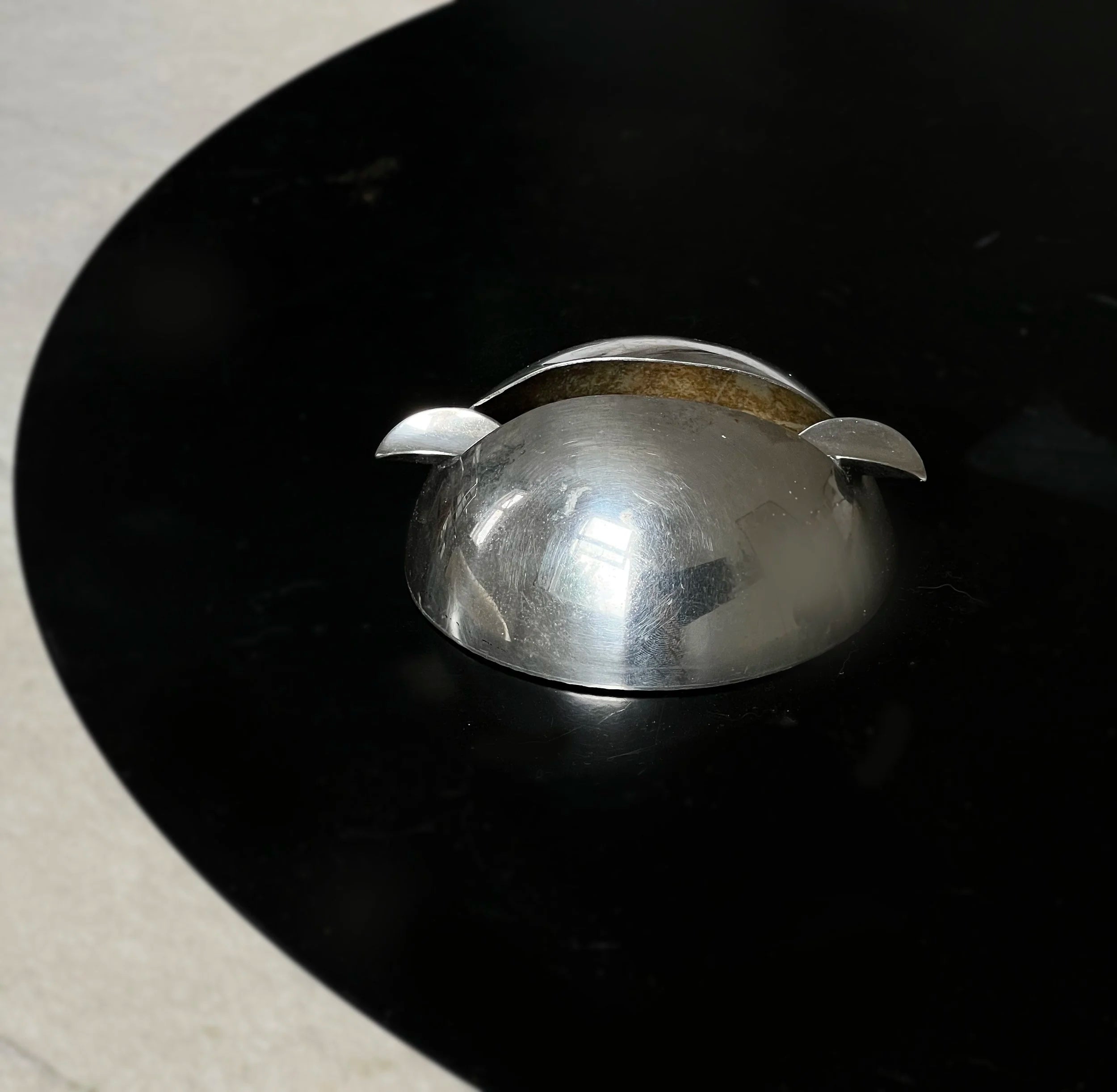 Mexican Brutalist Domed Ashtray by Porter Studio | The Oblist