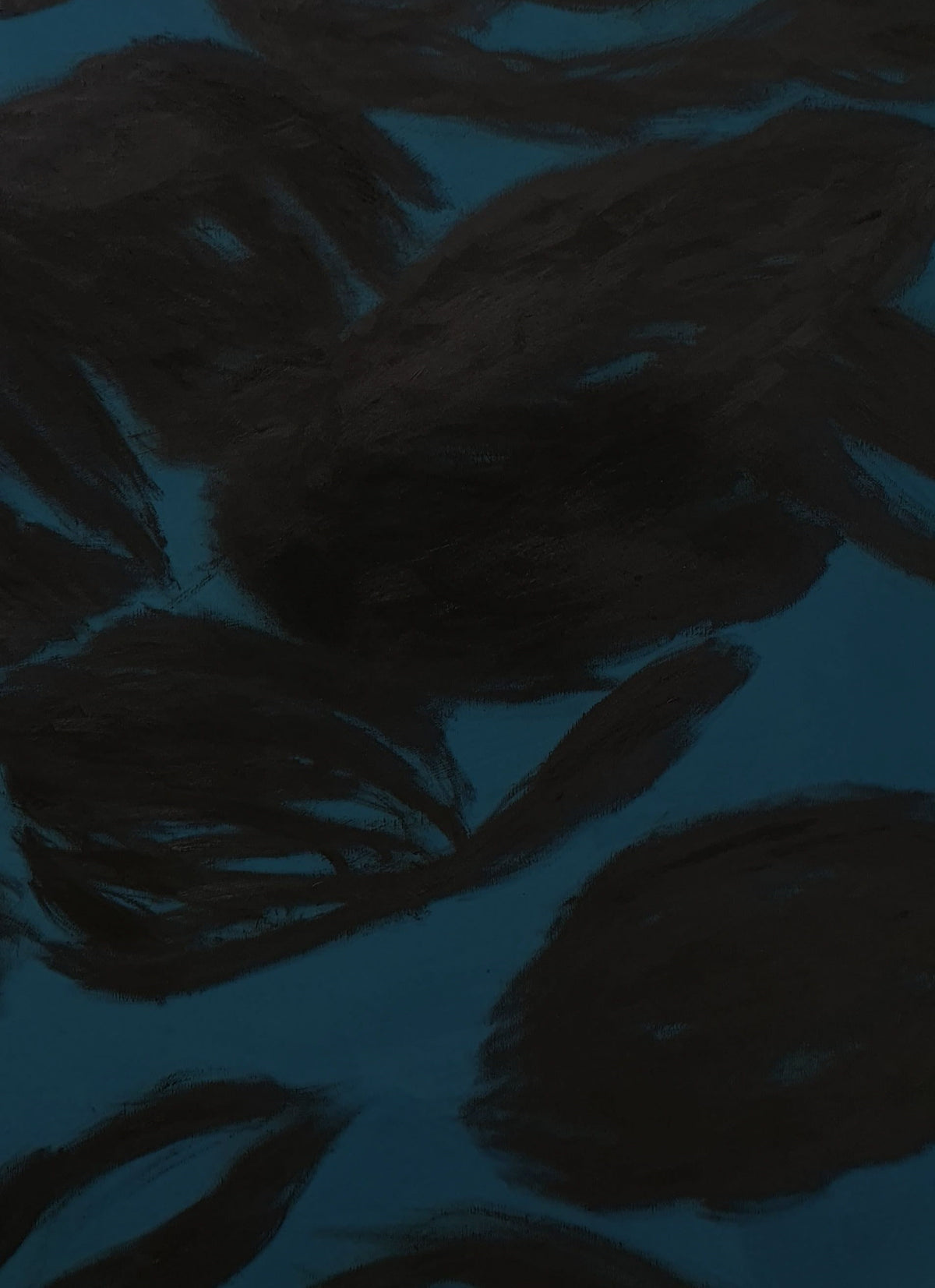 'Letters to Venice/ Royal' painting — side angle