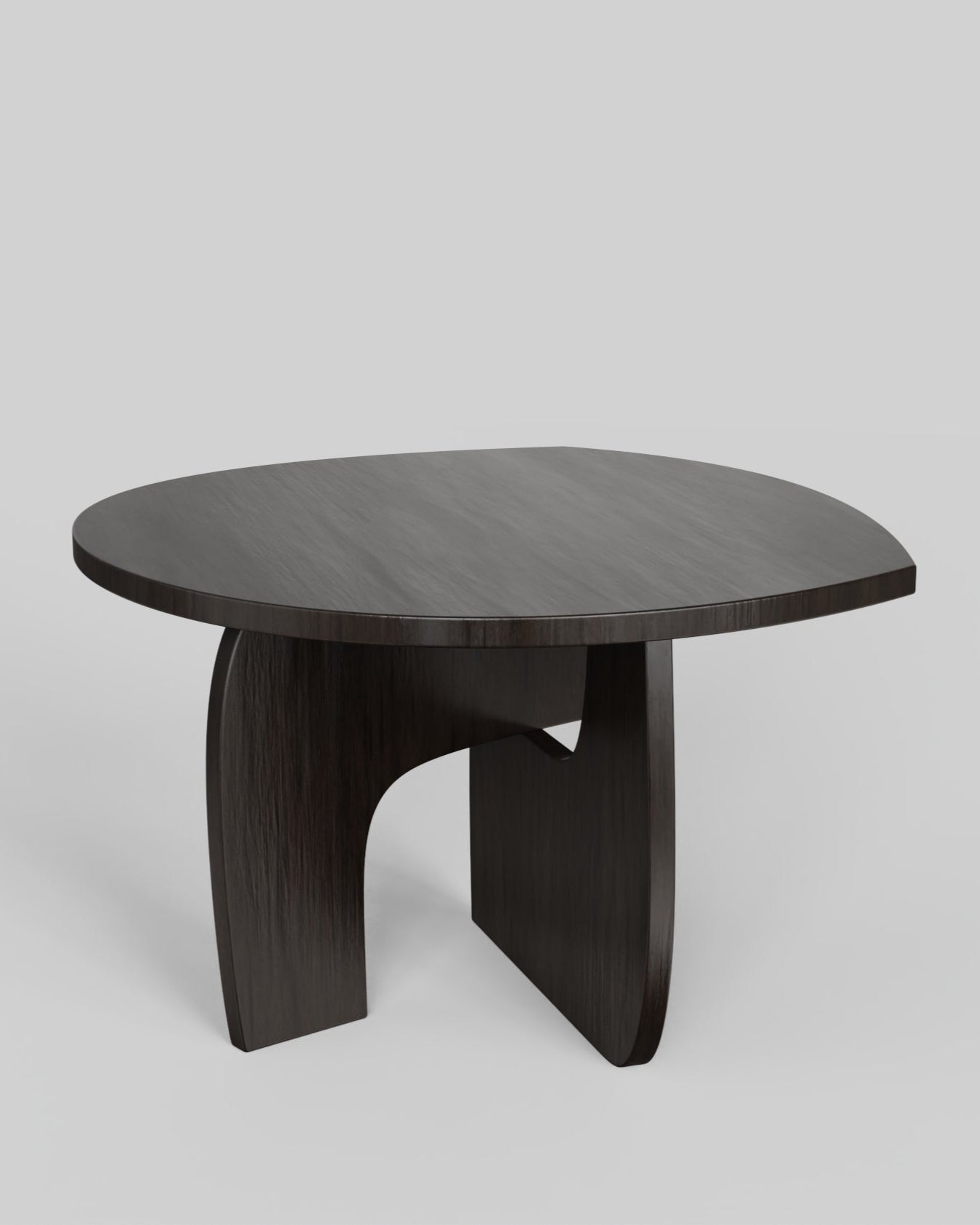 REEF V2 Table in Charred Solid Wood