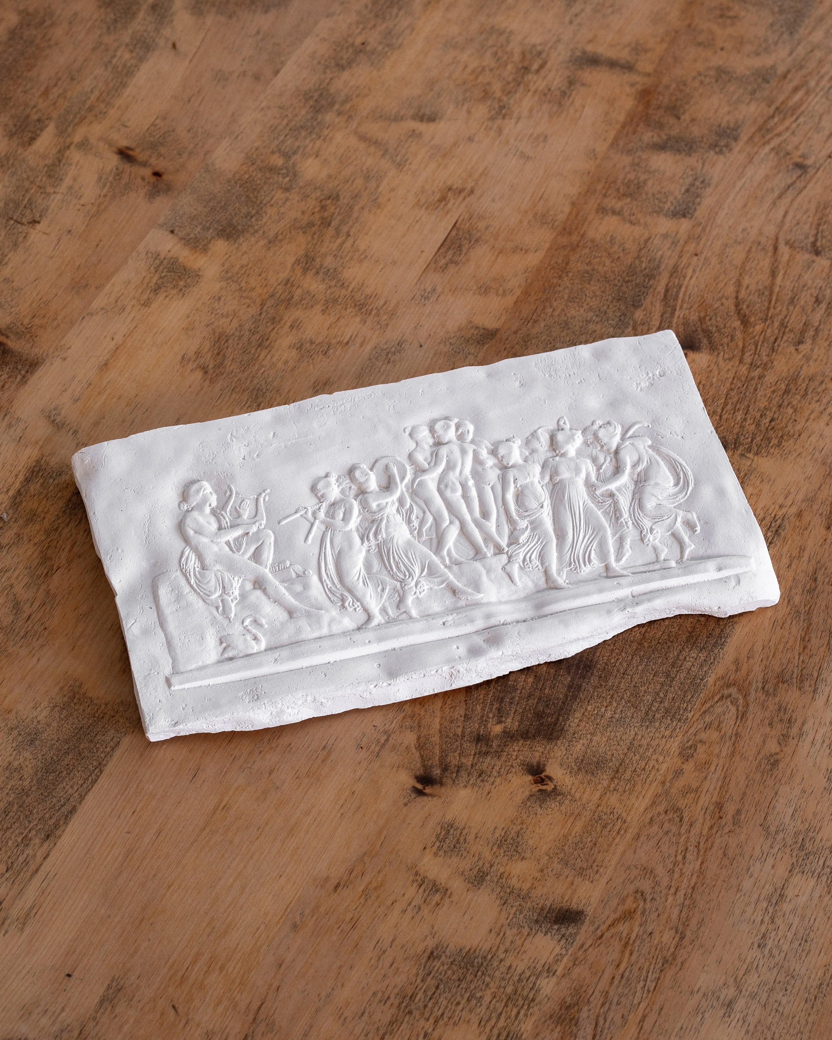 Neoclassical Plaster Relief — lifestyle setting
