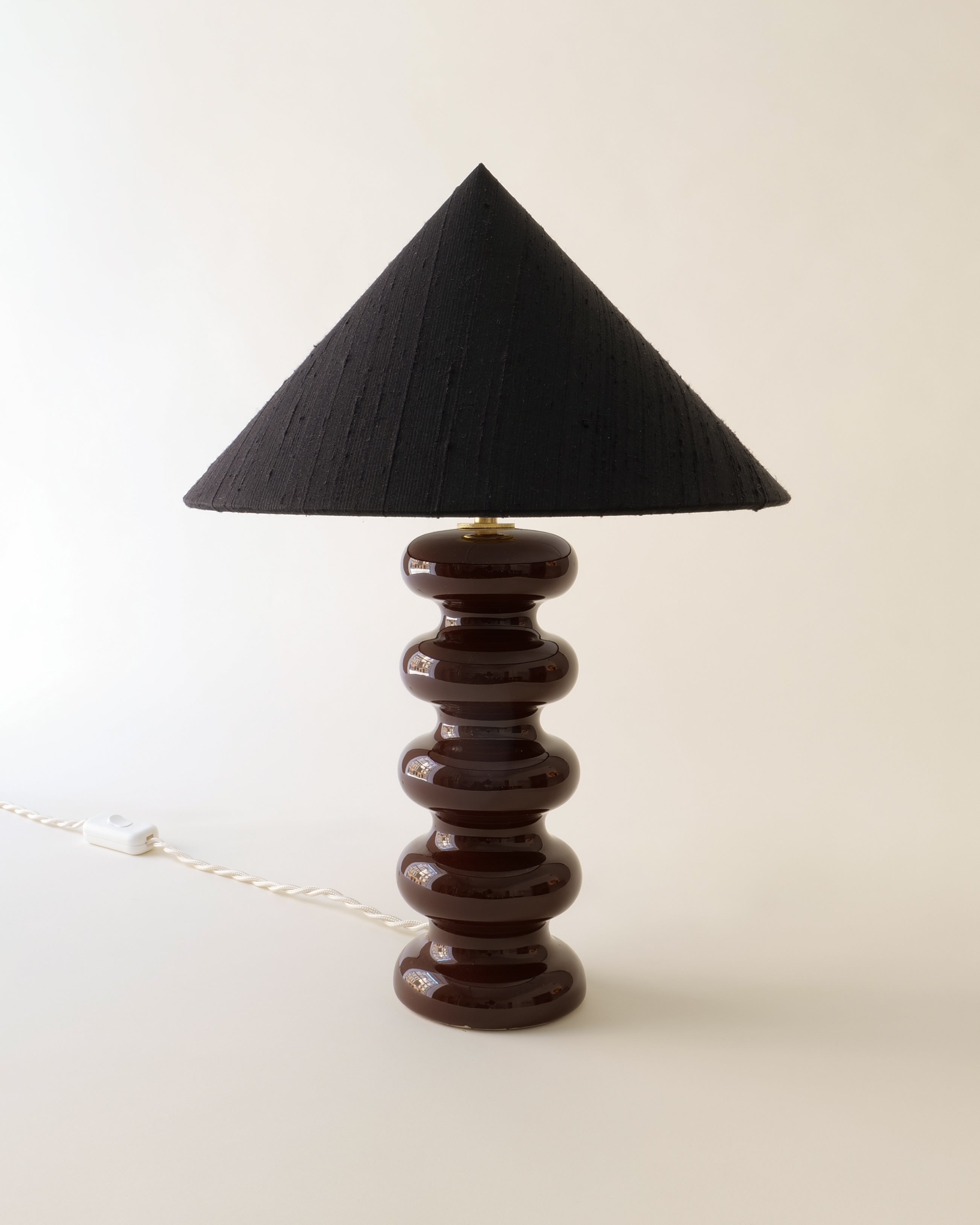 Sculptural Ceramic Table Lamp by Collection apart | The Oblist