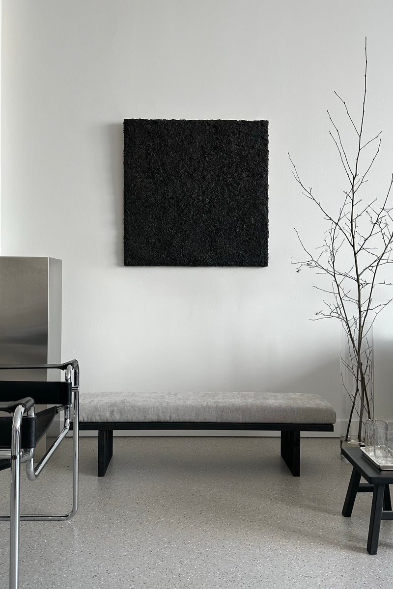'ARCHE 01' sculptural wall art — detail view
