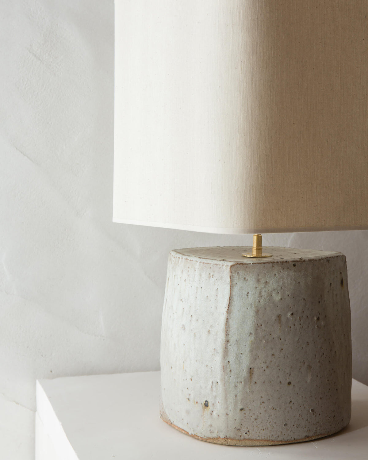 Météor Table Lamps in Ceramic and Textile — alternate view
