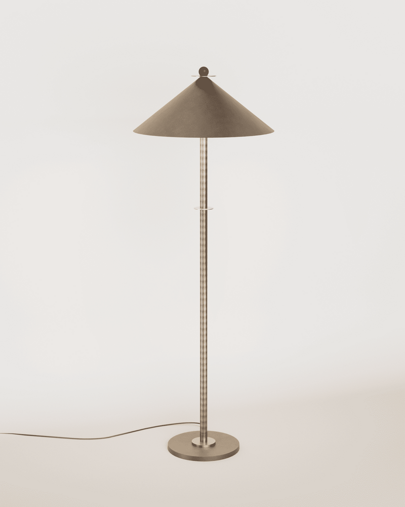 Louisa IV Floor Lamp — side angle