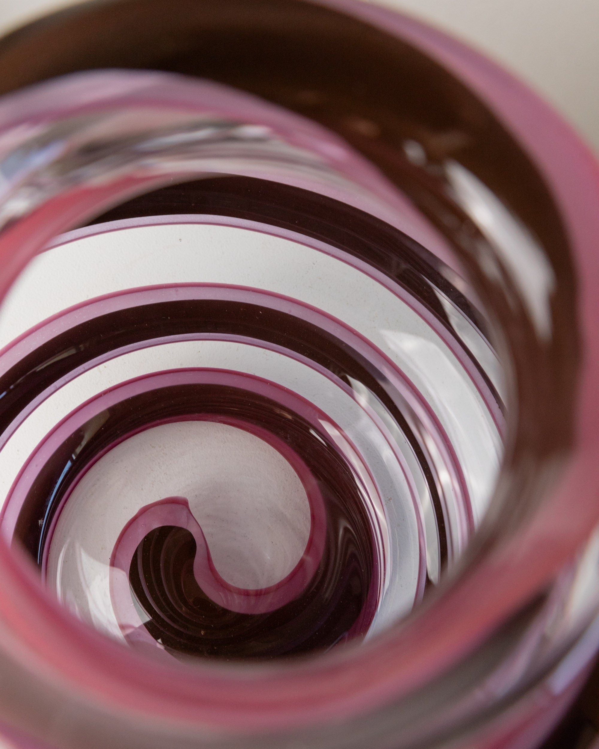 Large Murano Glass Vase, Italy 1970s