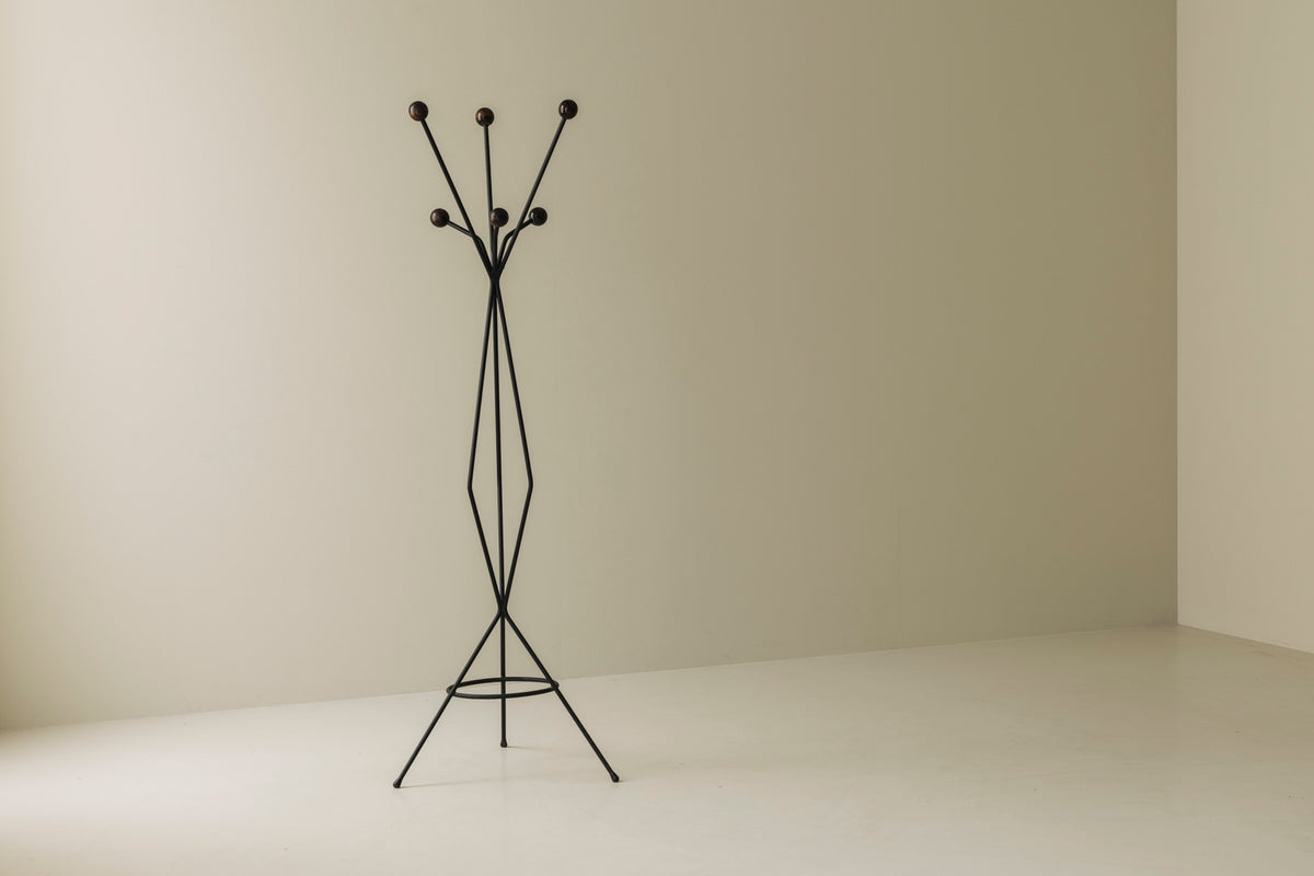 French Modernist Coat Stand, 1950s — view 10
