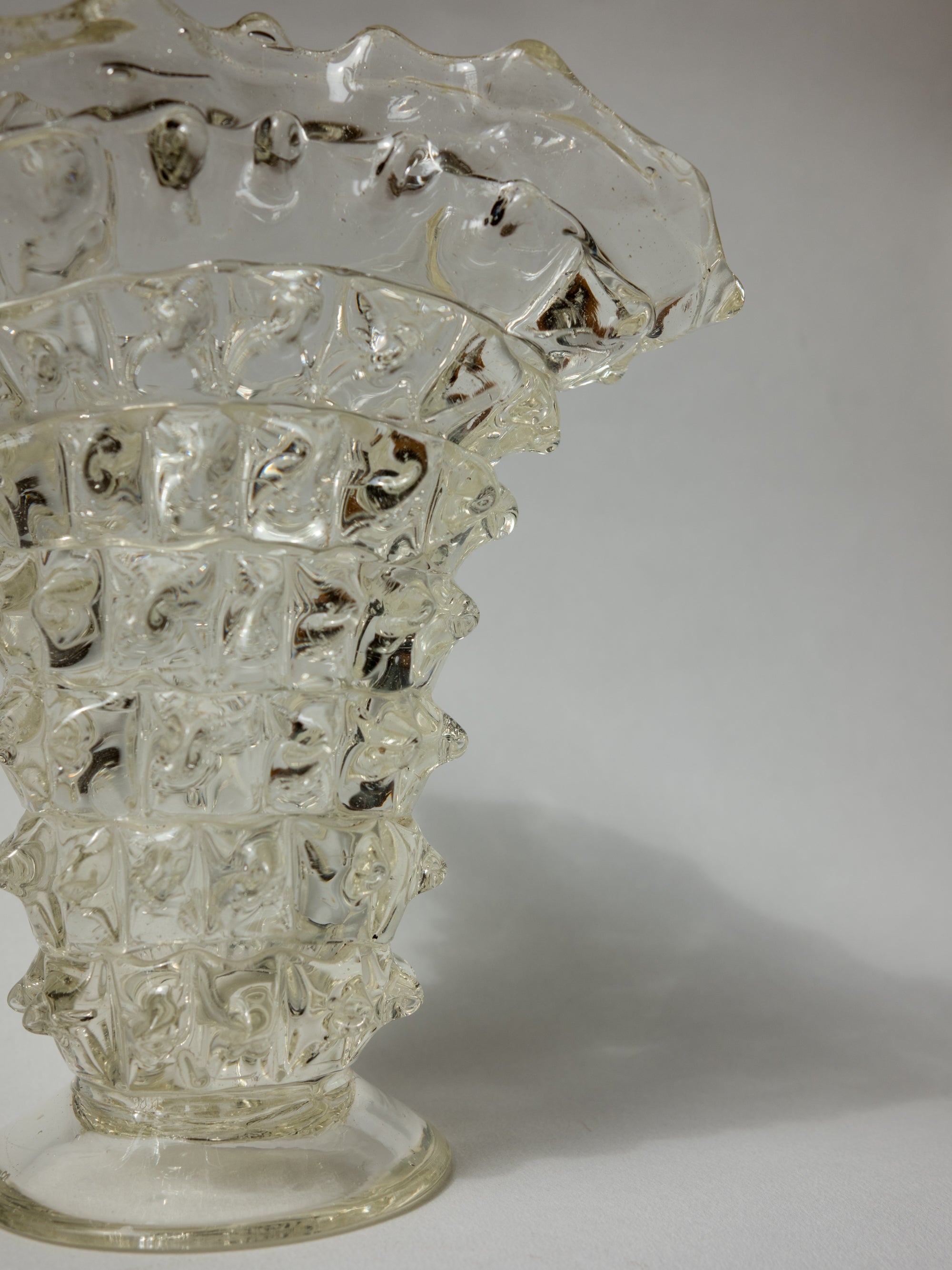 Ercole Barovier "Rostrato" Murano Glass Vase Attr. | Barovier&Toso - c. 1940s — in context