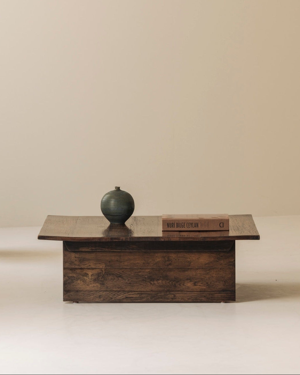 French Brutalist Square Coffee Table, 1970s by Modern Living | The Oblist