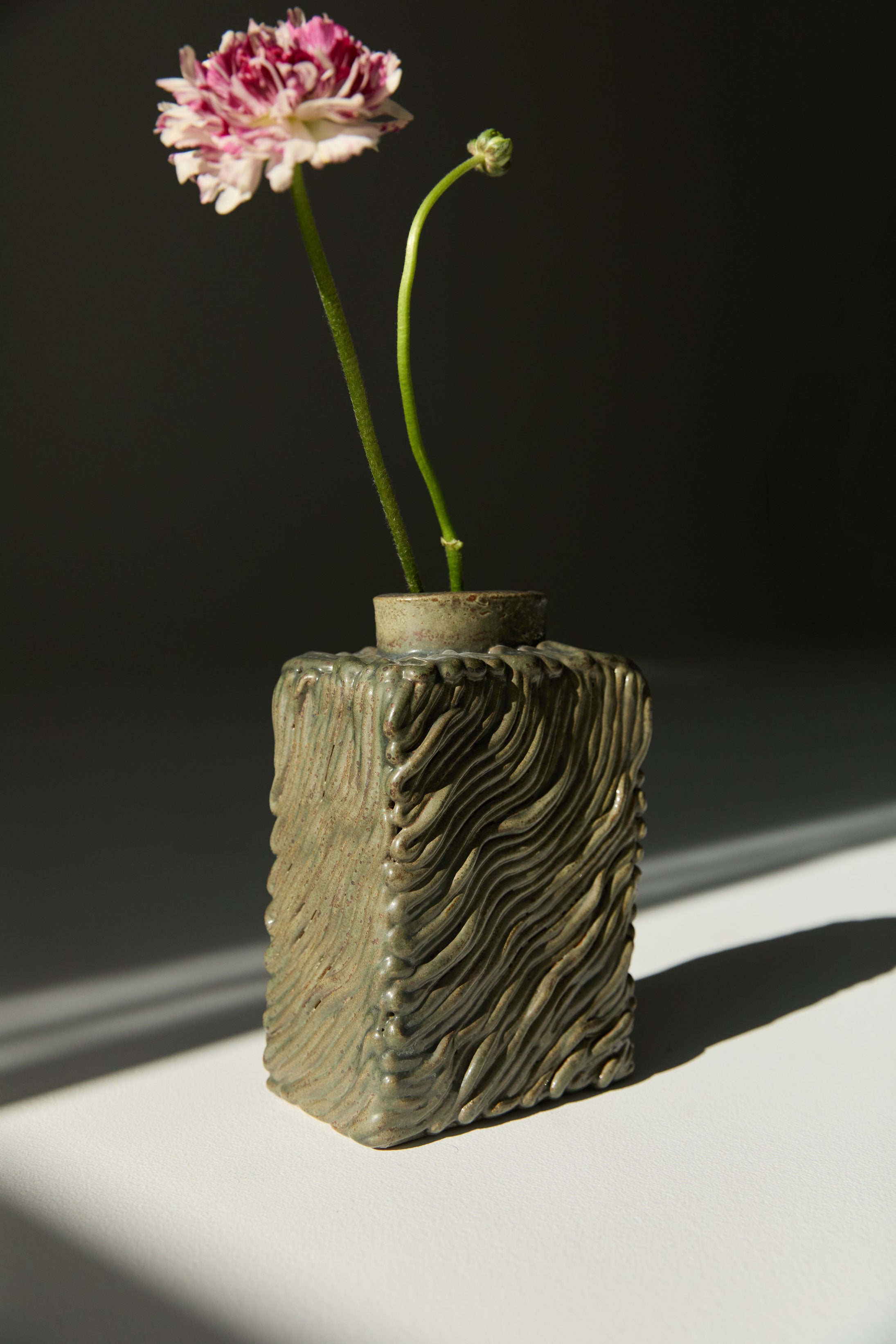 Psyché Small Abysse Irisé Ceramic vase  — lifestyle setting