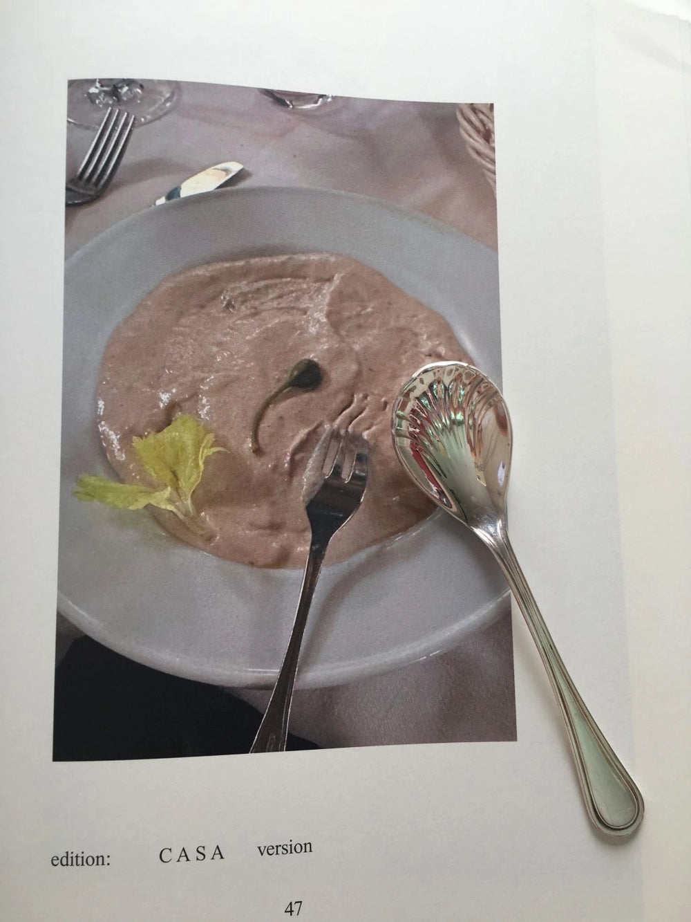 Vintage Italian Silver-Plated Dessert Spoon Set (Set of 5) — close-up