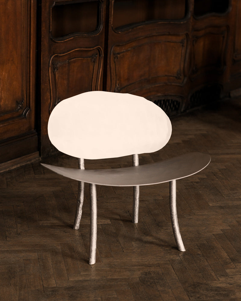 Aluminum Chair Object123 — side angle