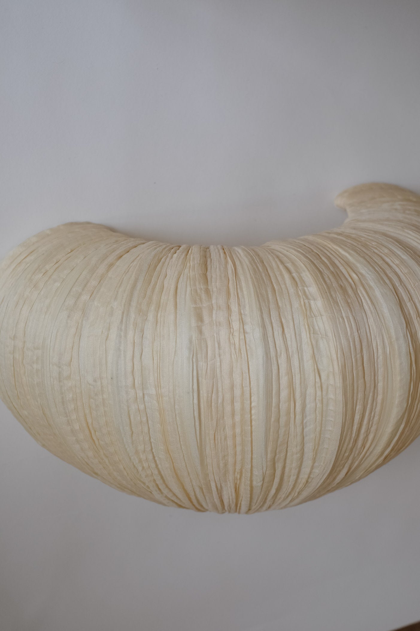 Maro Gold Silk Wall Lamp — Ayala Serfaty