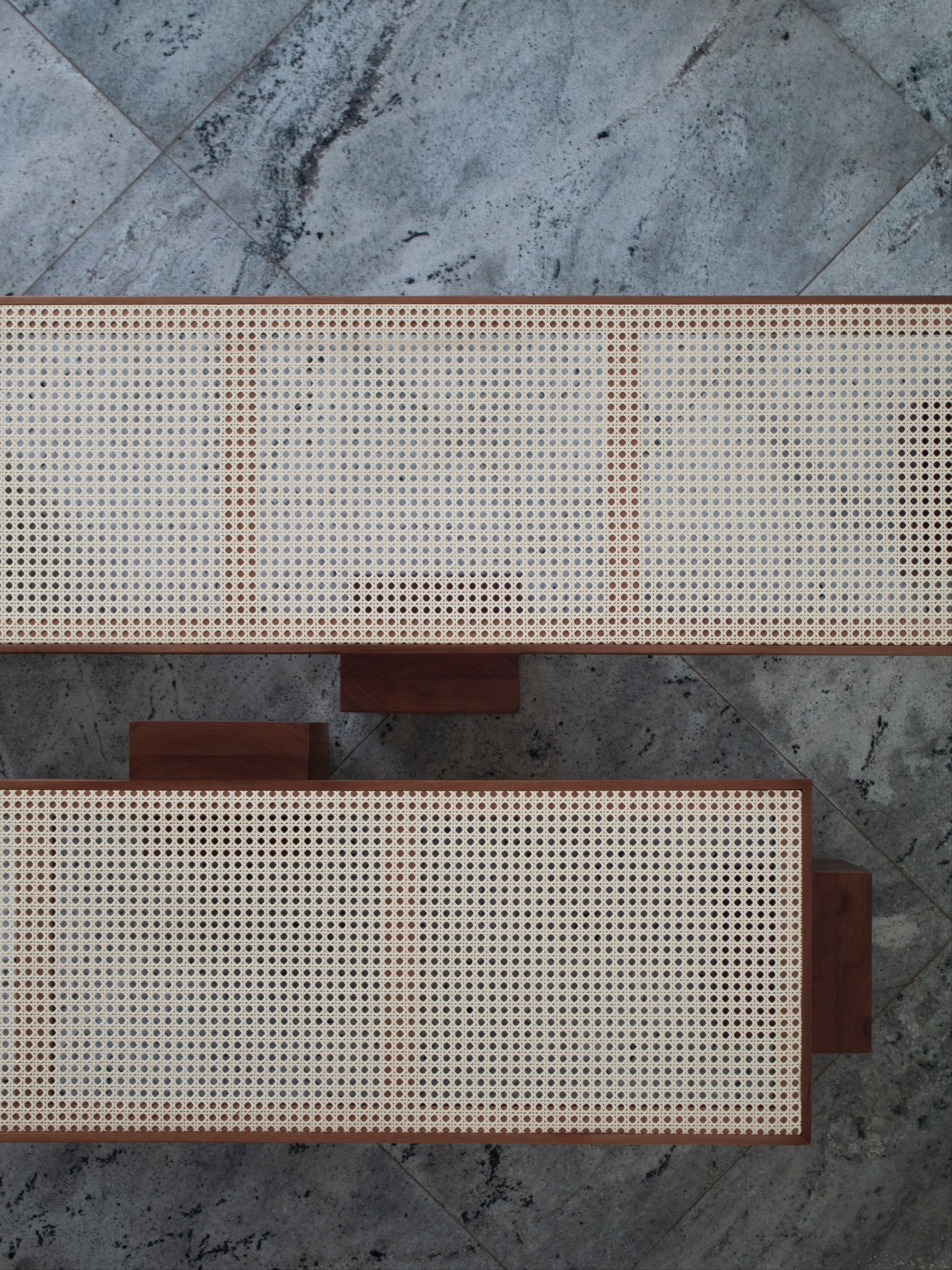 Ramada Bench — lifestyle setting