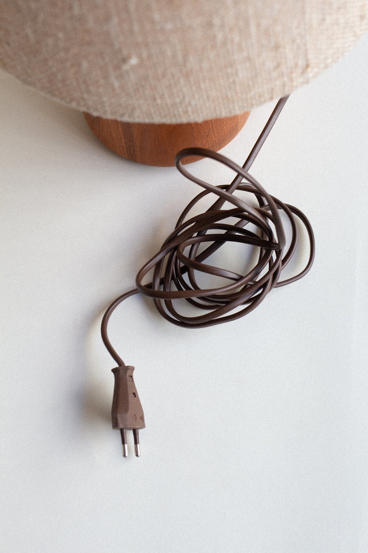Kirk Copenhagen Teak Table Lamps — in context