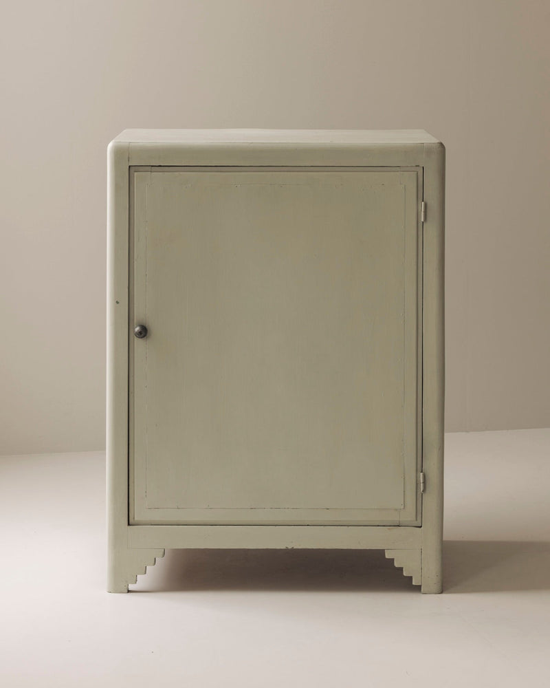 Charming Modernist French cabinet from the 1950s — side angle