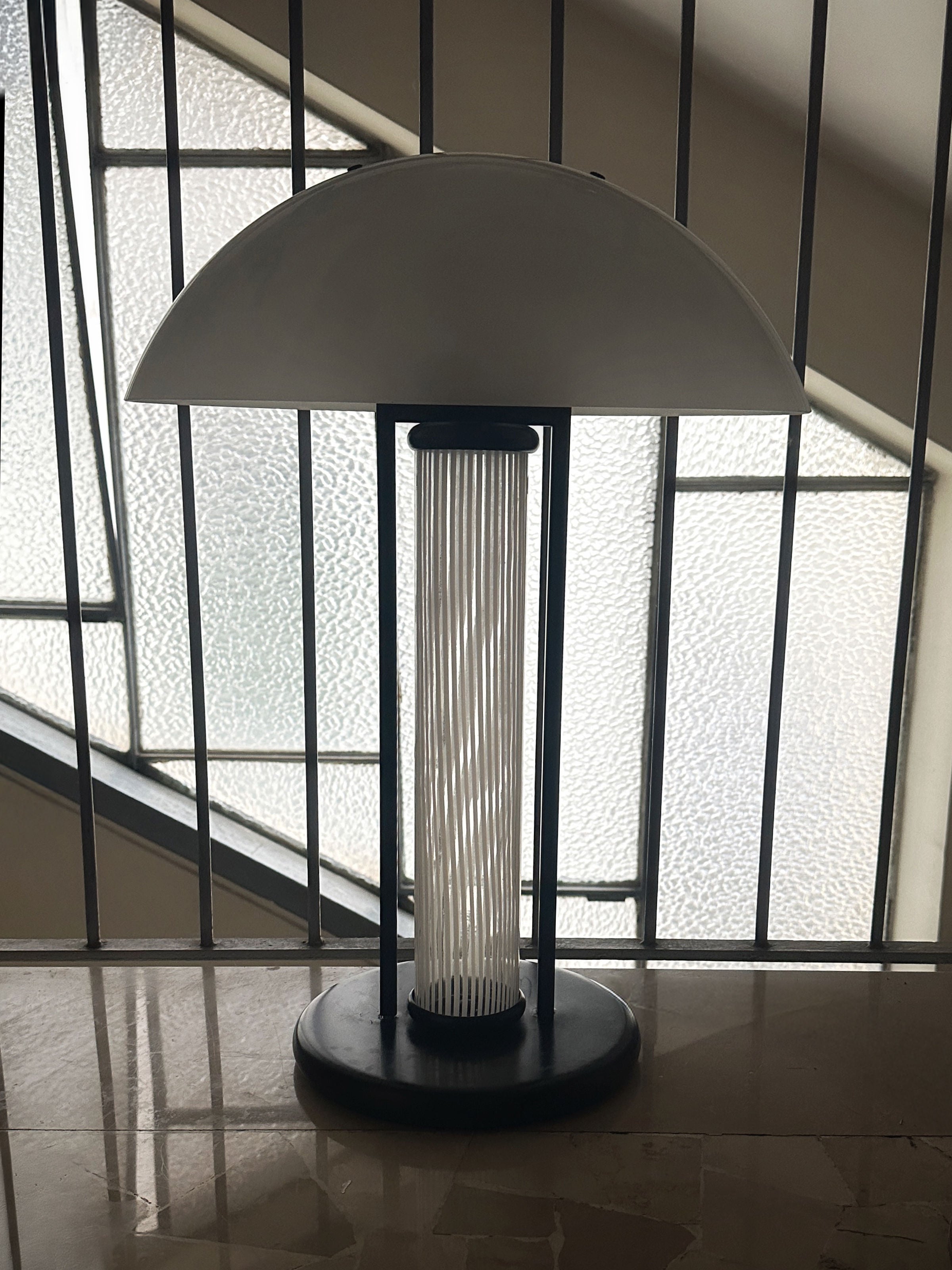 Grande Lampe Murano par Bruno Gecchelin, années 1980