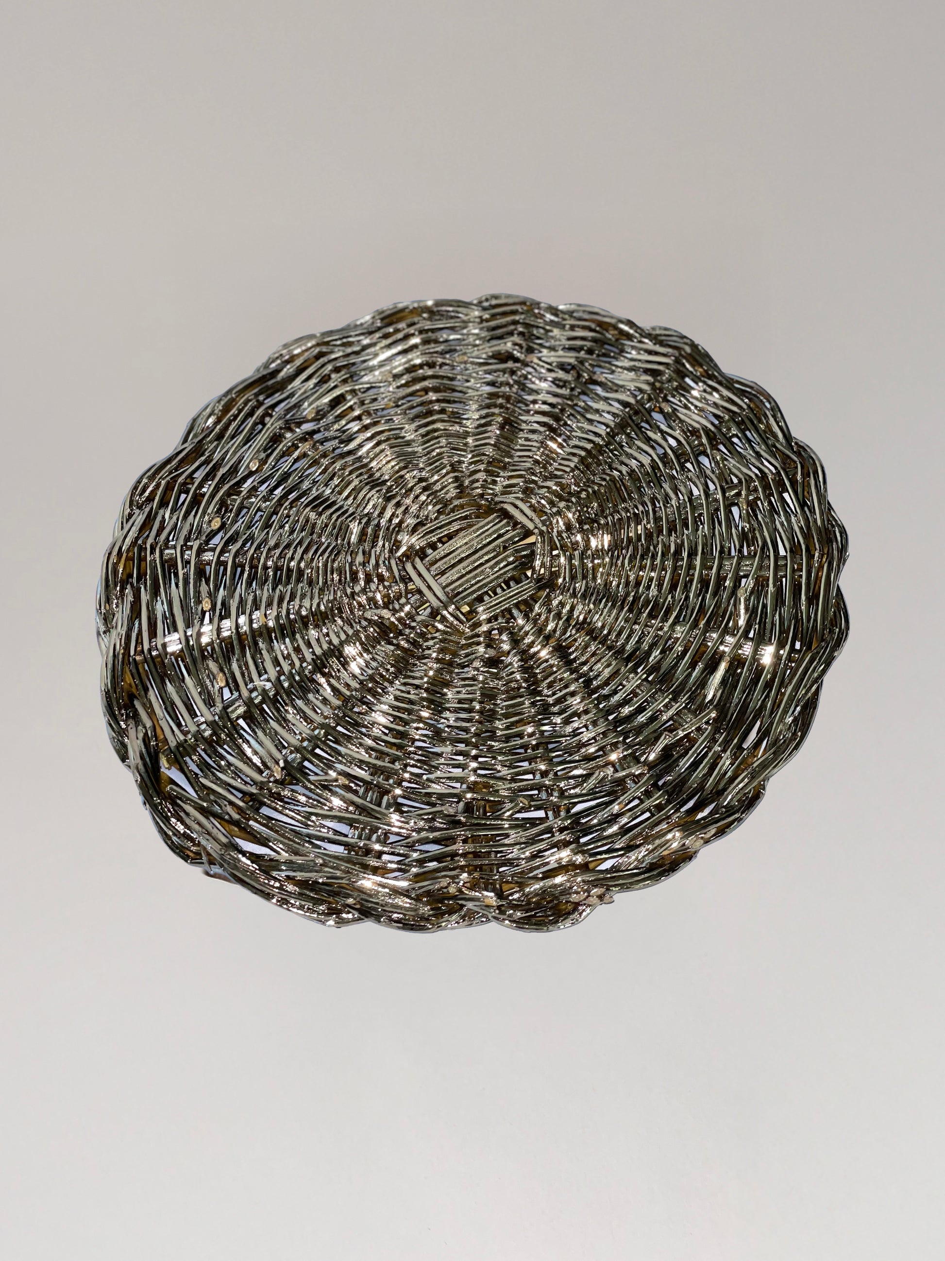 Contemporary Dish - Woven Metal Collection by CASPAL | The Oblist — handcrafted metal design