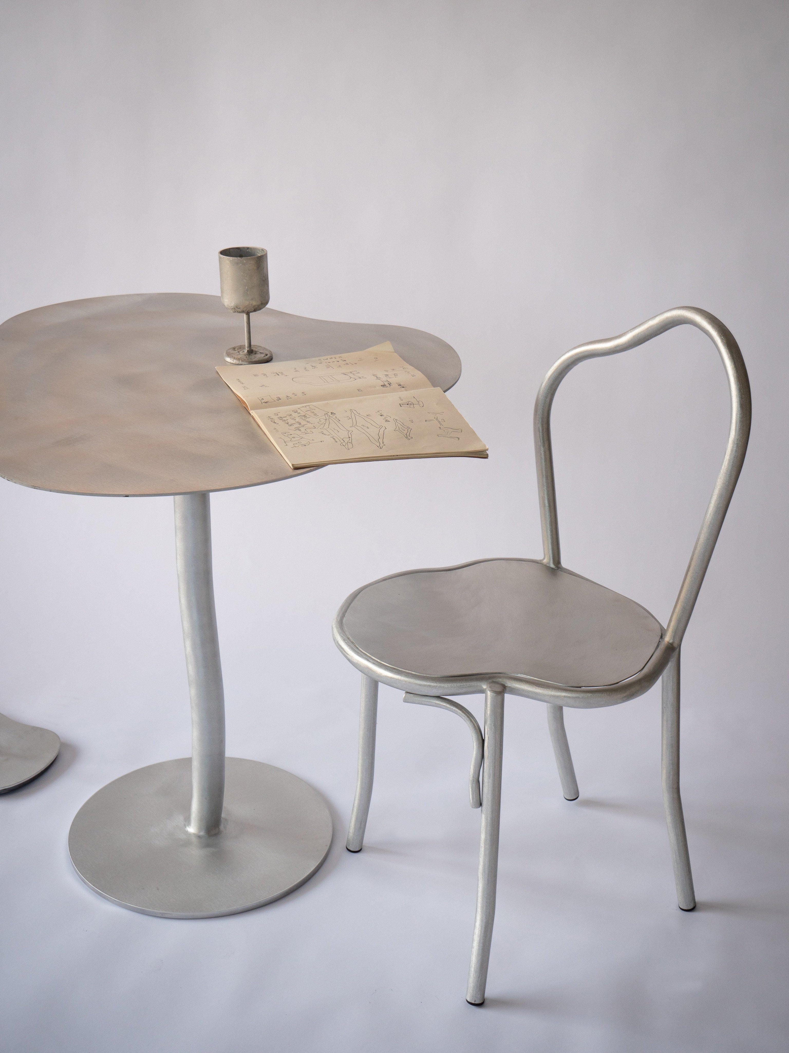 French Café Table — close-up