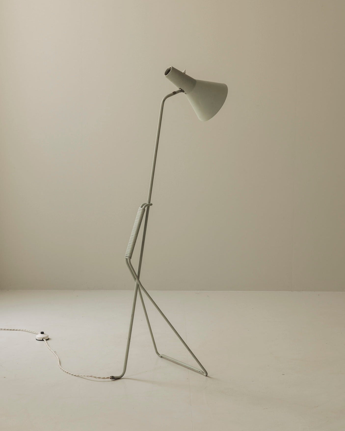 Sculptural Floor Lamp Model E1770 by Svend Aage Holm Sørensen for ASEA — side angle