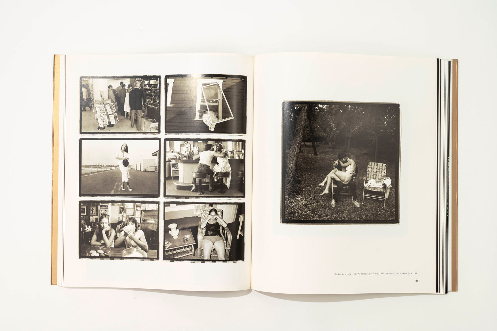 Annie Leibovitz: Photographs 1970-1990, 1992 Art Book — side angle