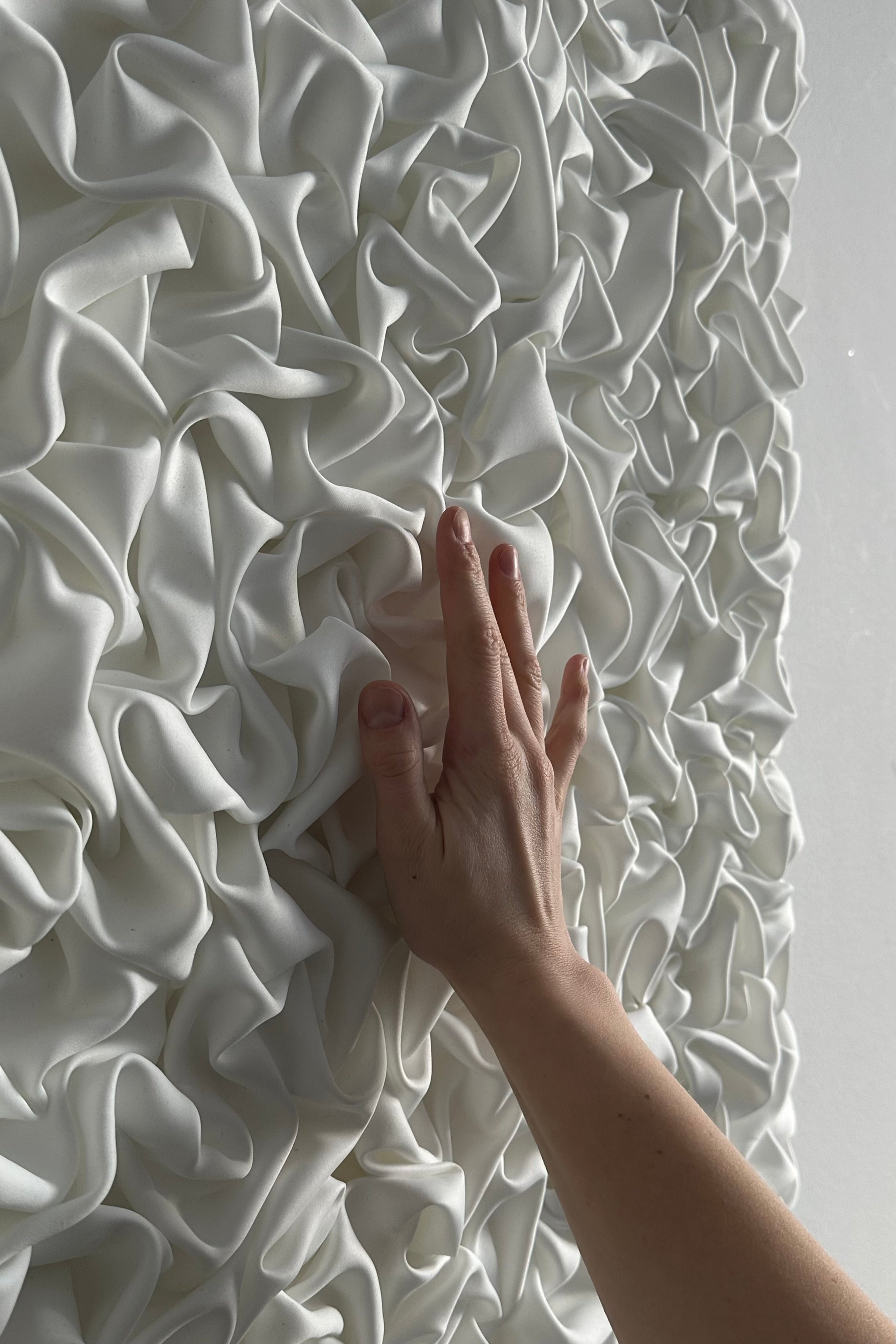 'ESCAPISM 108' Sculptural Wall Art — side angle