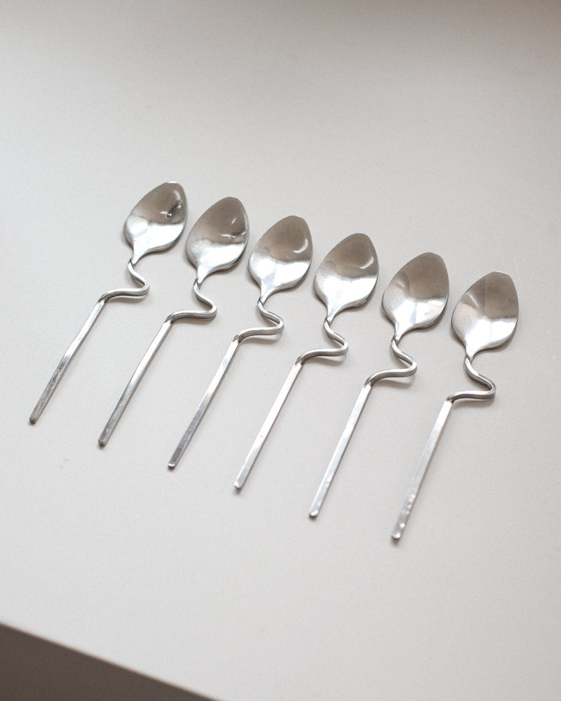 Zigzag Cutlery Set by septembre studios | The Oblist — stainless steel, modern design