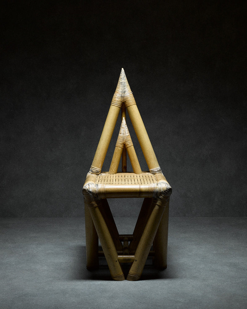 Elephant Chair in Bamboo by monica monaco | The Oblist — handcrafted bamboo design