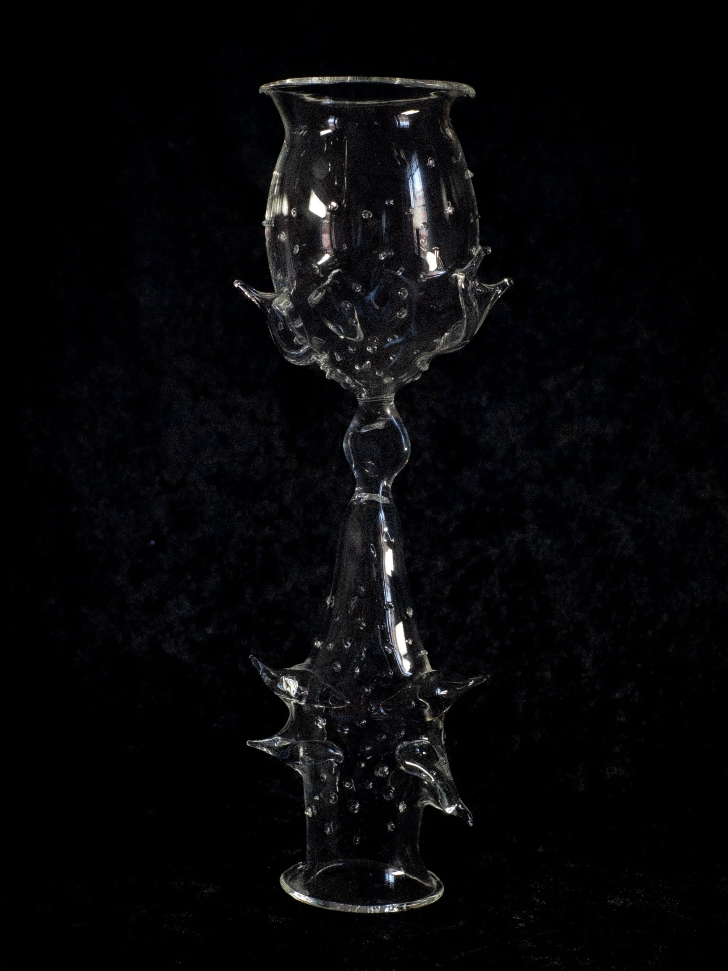Besos - Decorative Glass Sculpture — detail view